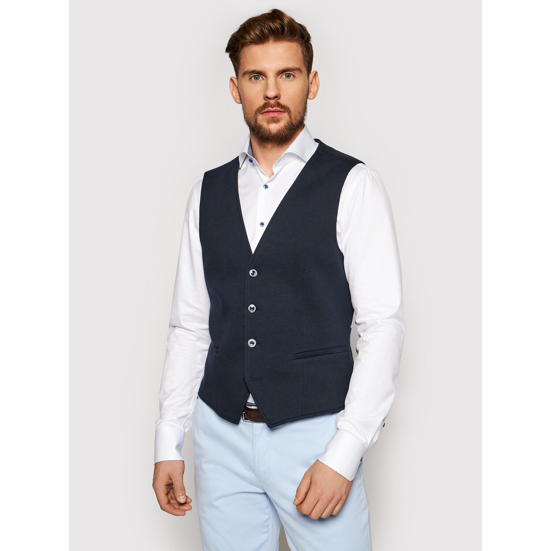 Bugatti Елек 780933 79254 Черен Slim Fit - Pepit.bg