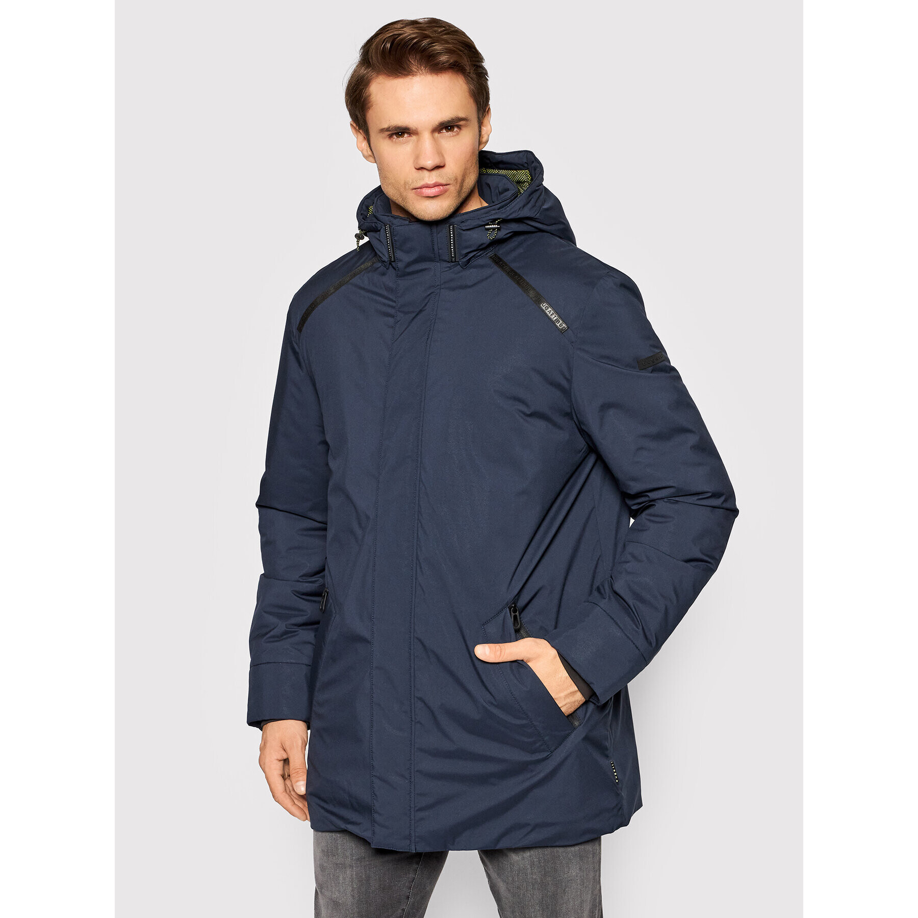 Bugatti Парка 875313 81219 Тъмносин Regular Fit - Pepit.bg