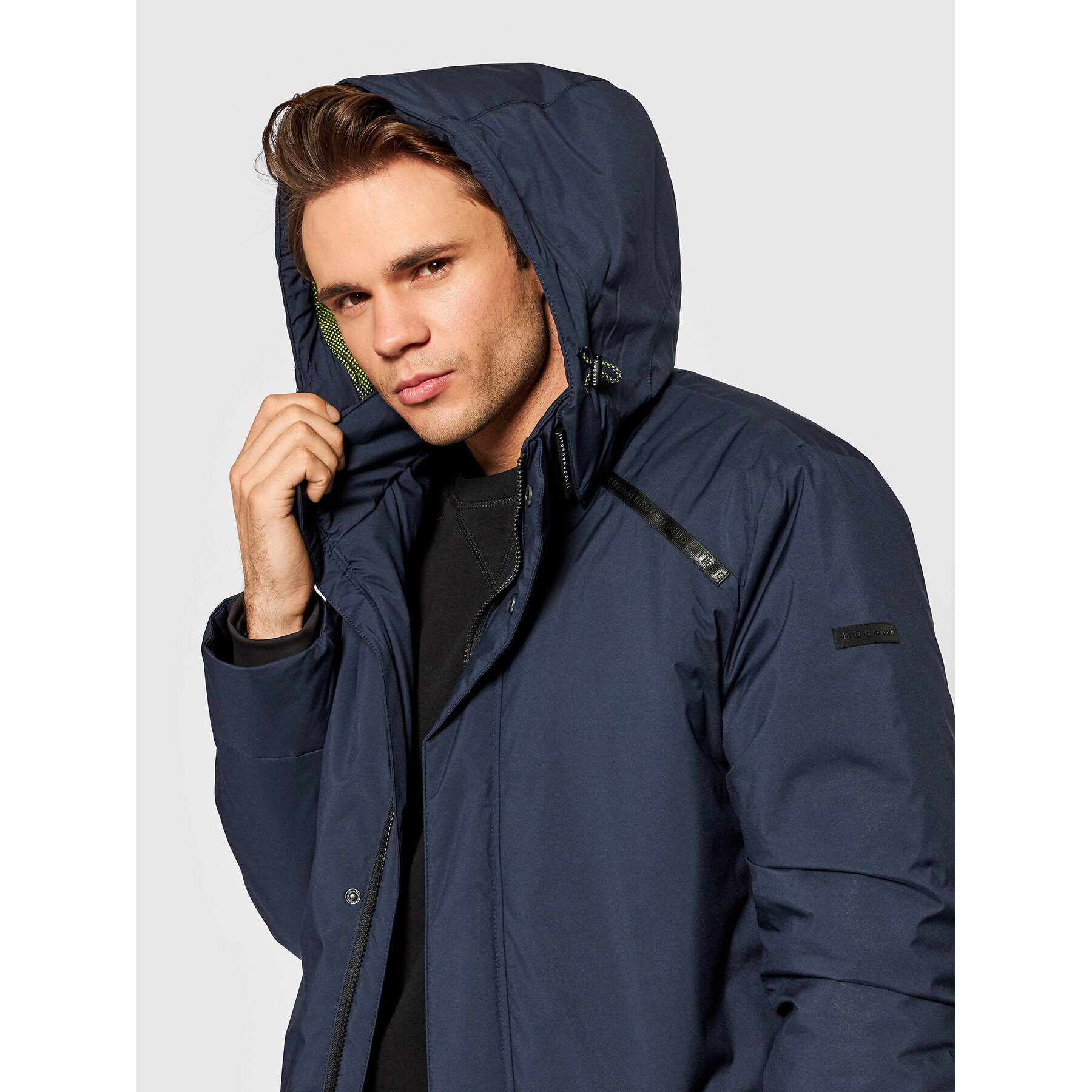 Bugatti Парка 875313 81219 Тъмносин Regular Fit - Pepit.bg