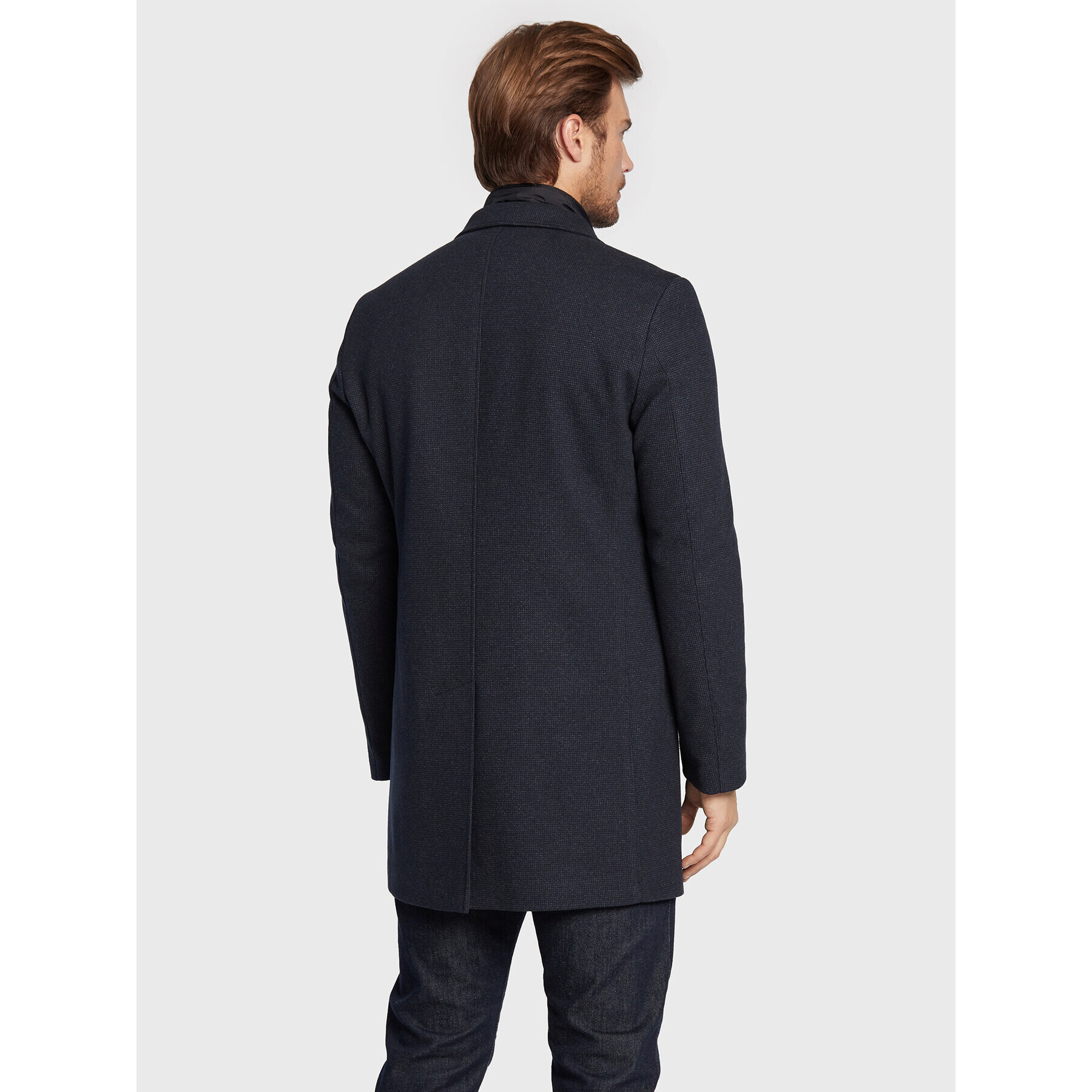 Bugatti Преходно палто 228528 24042 Тъмносин Regular Fit - Pepit.bg