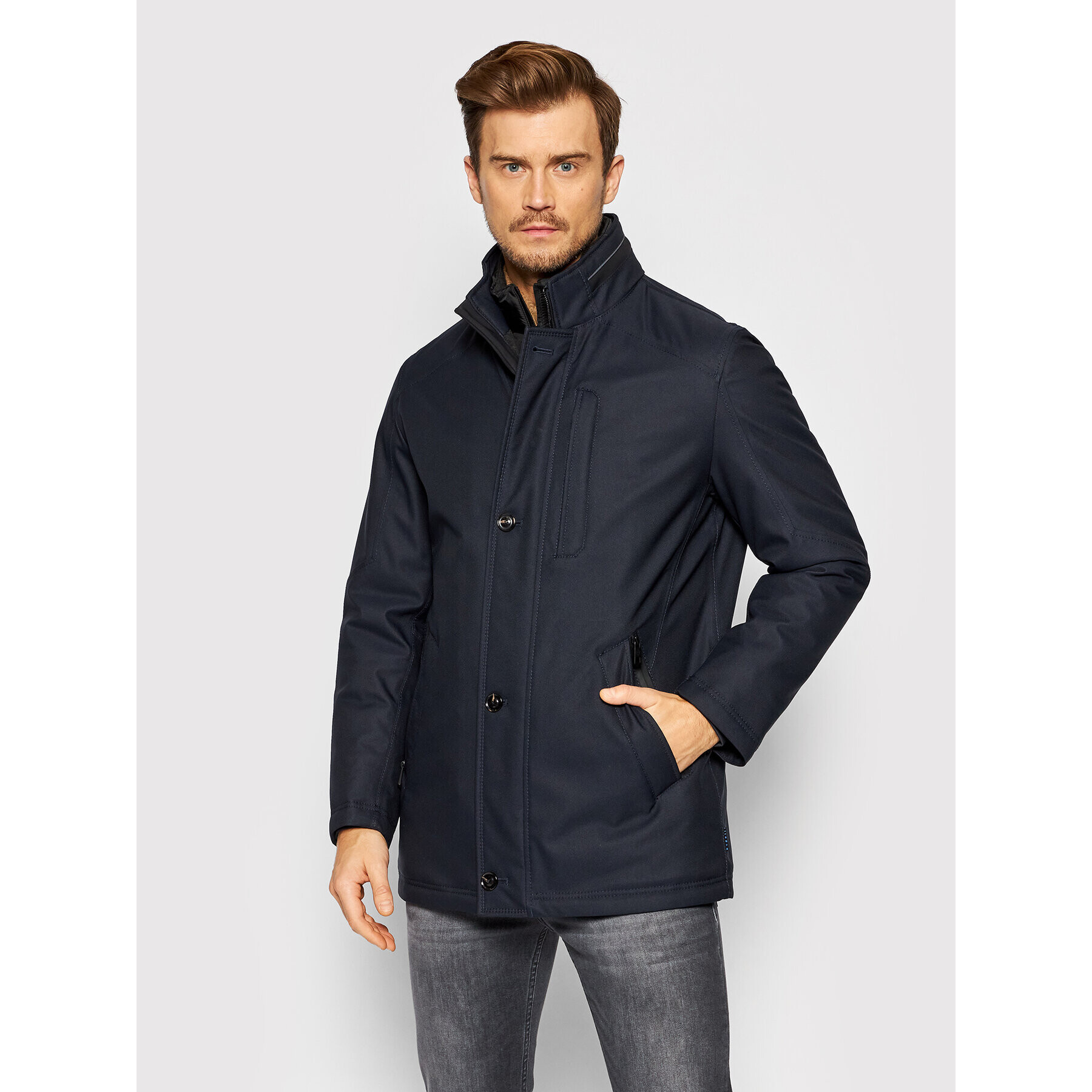 Bugatti Преходно яке 874128 89030 Тъмносин Regular Fit - Pepit.bg