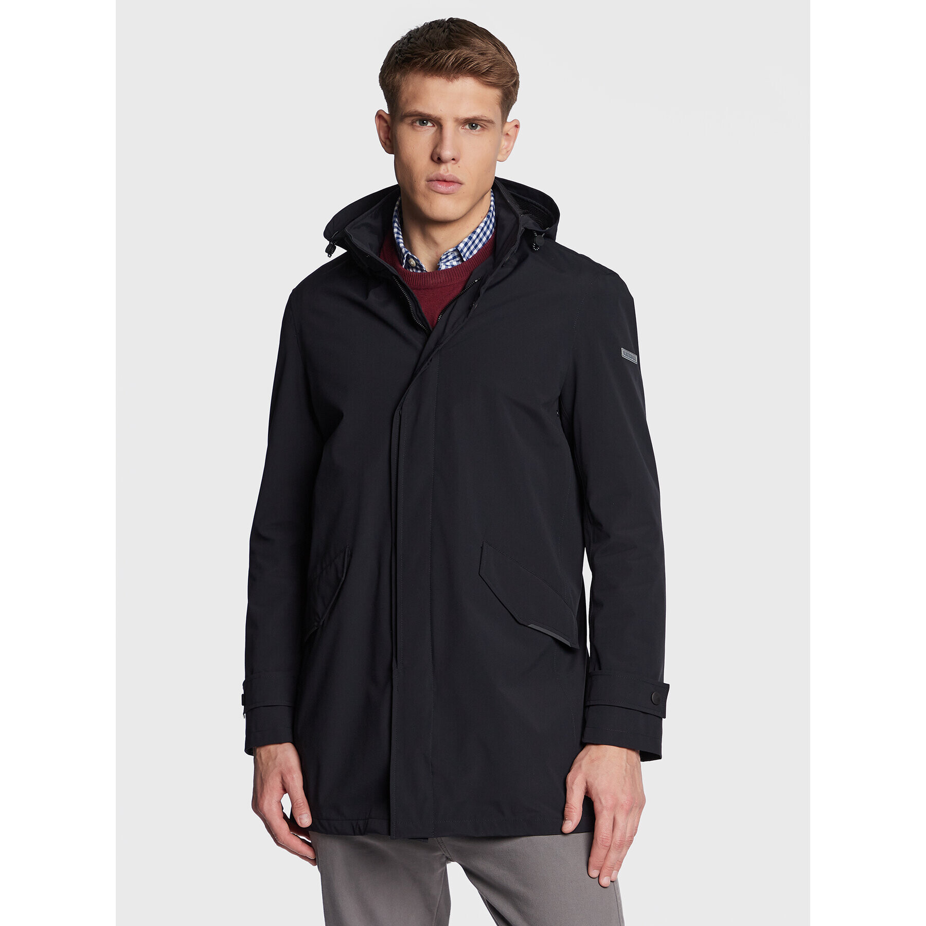 Bugatti Преходно яке 375513 39021 Тъмносин Regular Fit - Pepit.bg