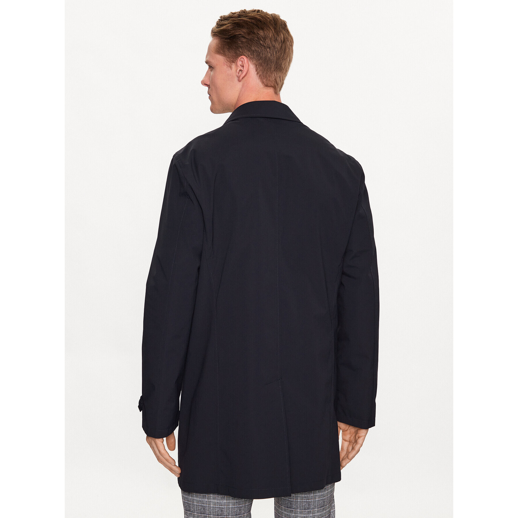 Bugatti Преходно палто 333500 39031 Тъмносин Regular Fit - Pepit.bg