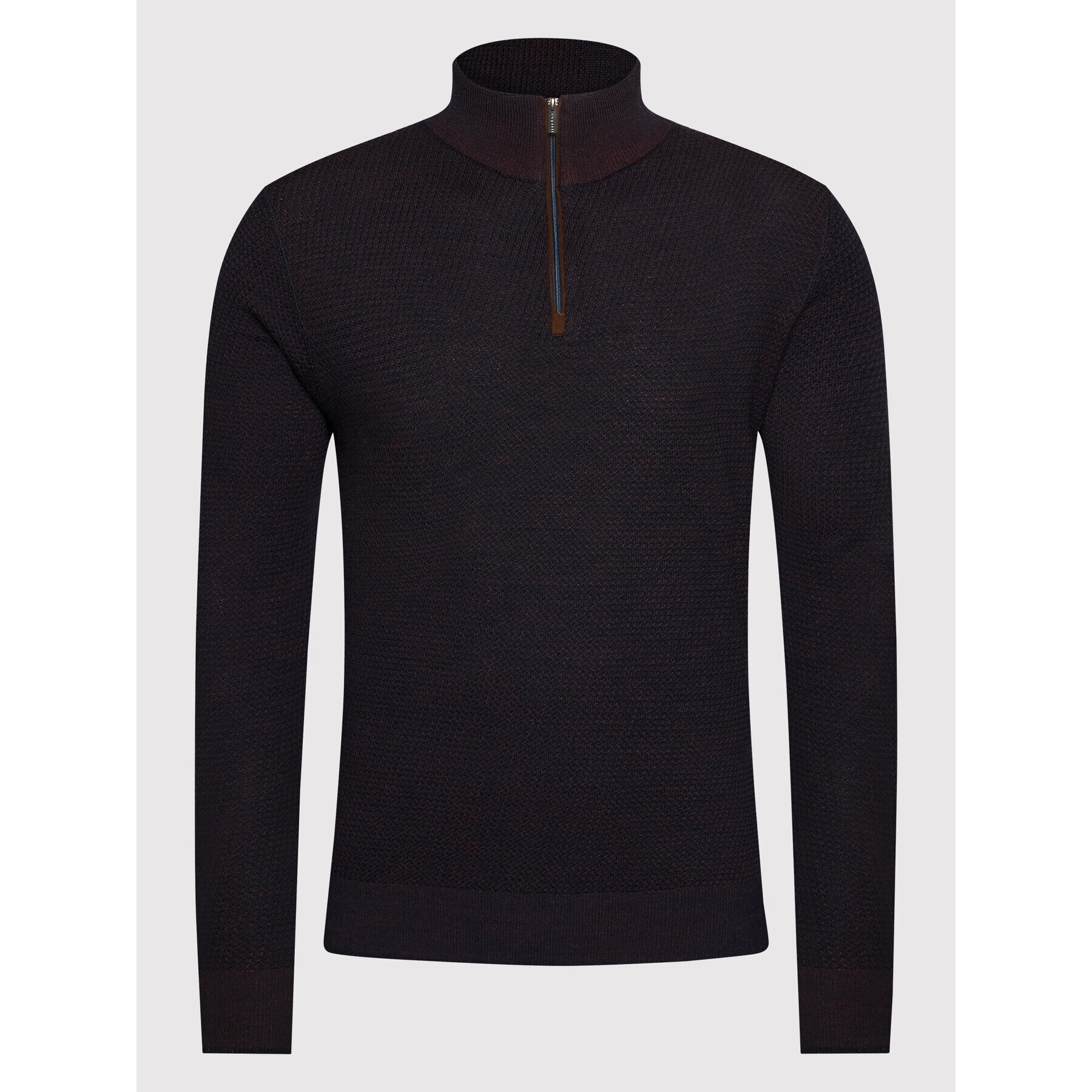 Bugatti Пуловер 7500 85531 Виолетов Regular Fit - Pepit.bg