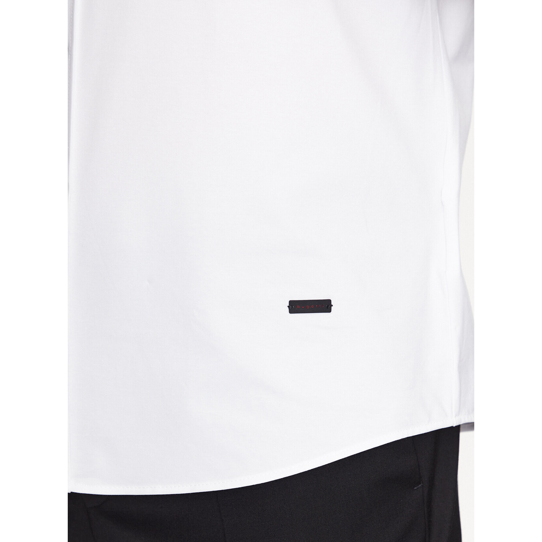 Bugatti Риза 9350 38610 Бял Slim Fit - Pepit.bg