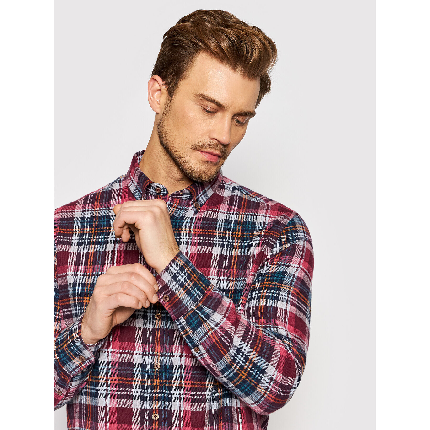 Bugatti Риза 9350 88320 Цветен Modern Fit - Pepit.bg