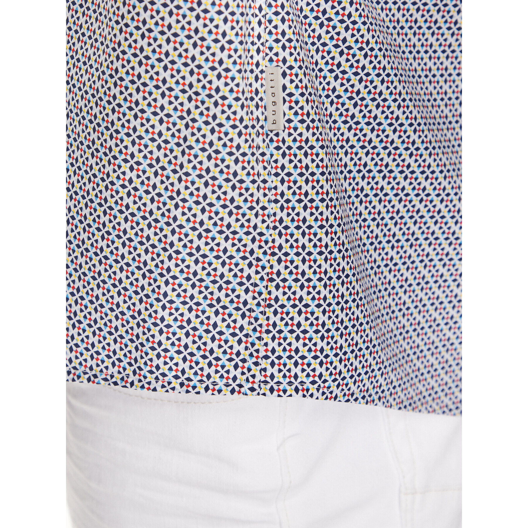 Bugatti Риза 9450 38804 Син Slim Fit - Pepit.bg