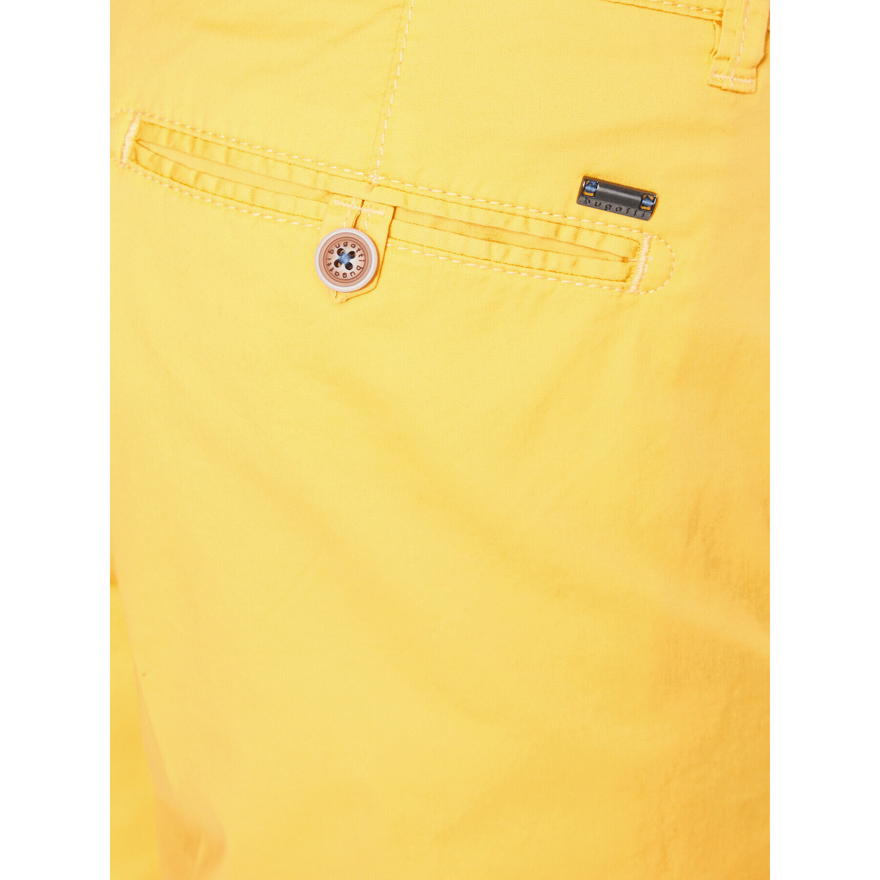 Bugatti Шорти от плат 4979 36440 Жълт Slim Fit - Pepit.bg