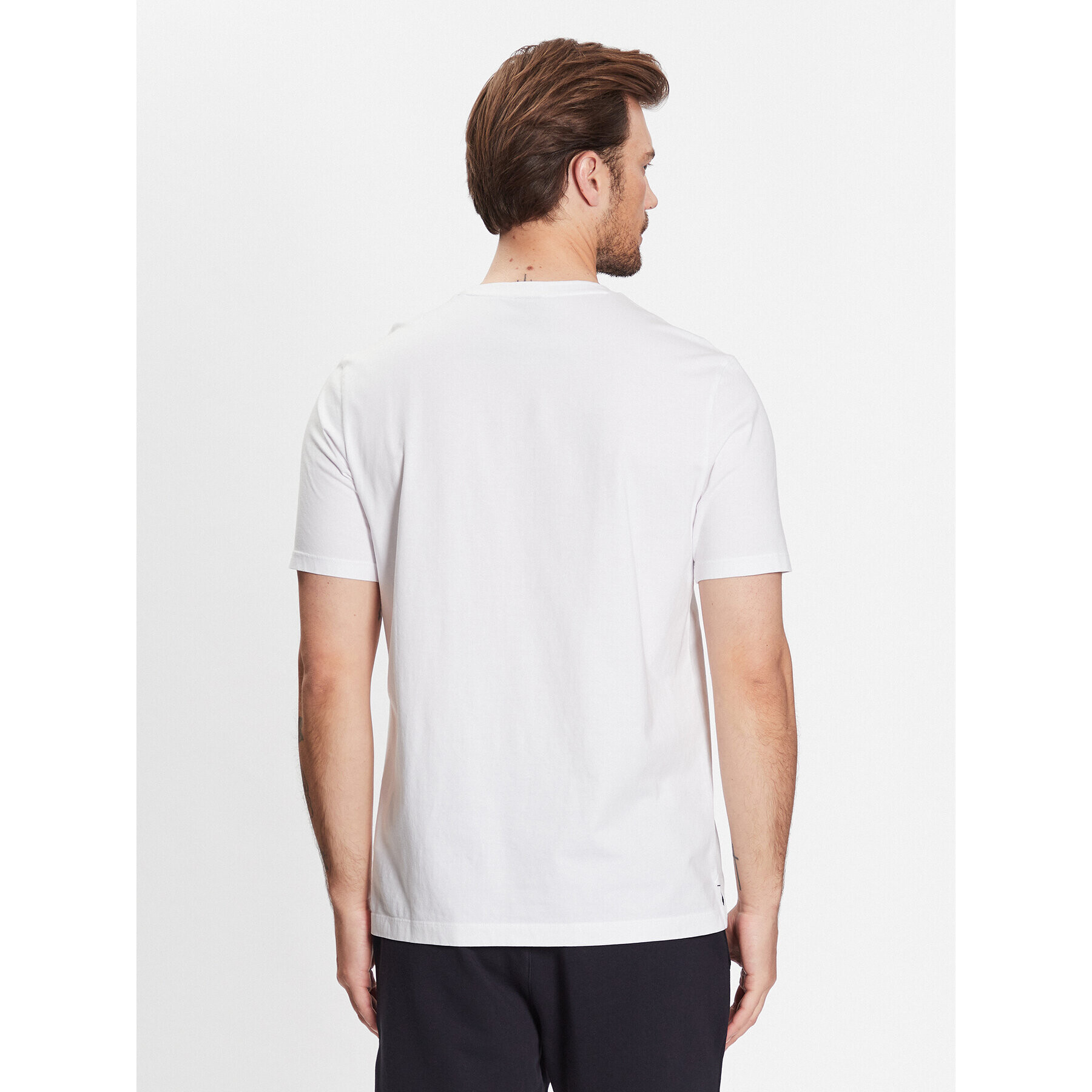 Bugatti Тишърт 8350 35080 Бял Regular Fit - Pepit.bg