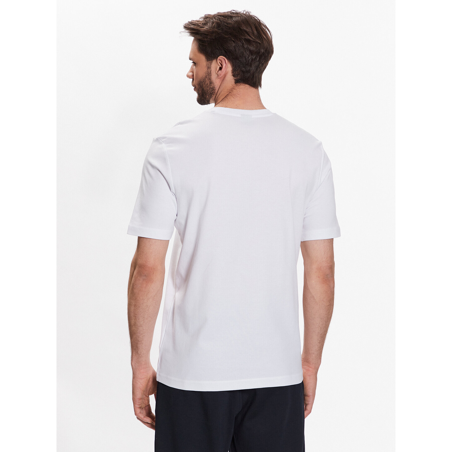 Bugatti Тишърт 8350 35191 Бял Regular Fit - Pepit.bg