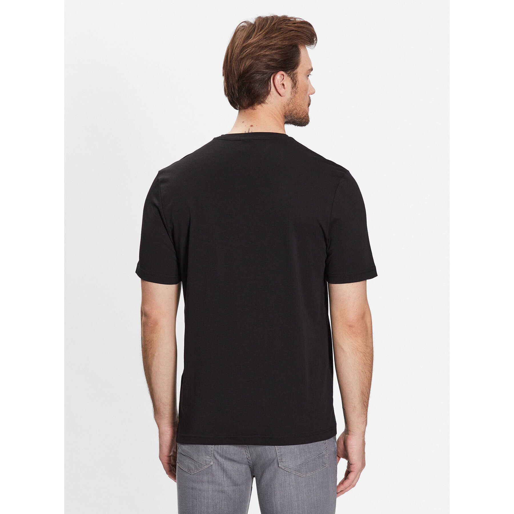 Bugatti Тишърт 8450 35190 Черен Slim Fit - Pepit.bg