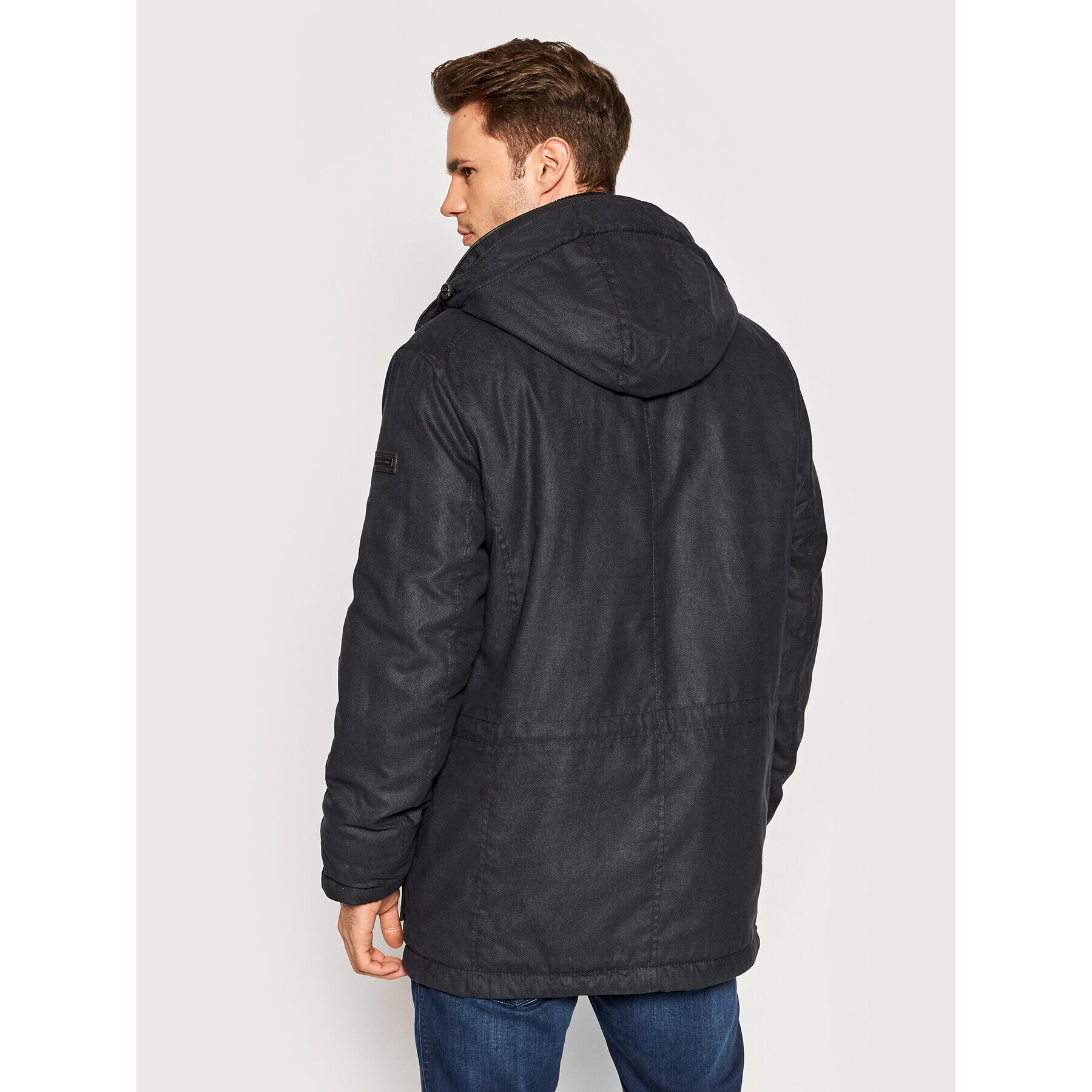 Bugatti Зимно яке 877213 89049 Черен Regular Fit - Pepit.bg