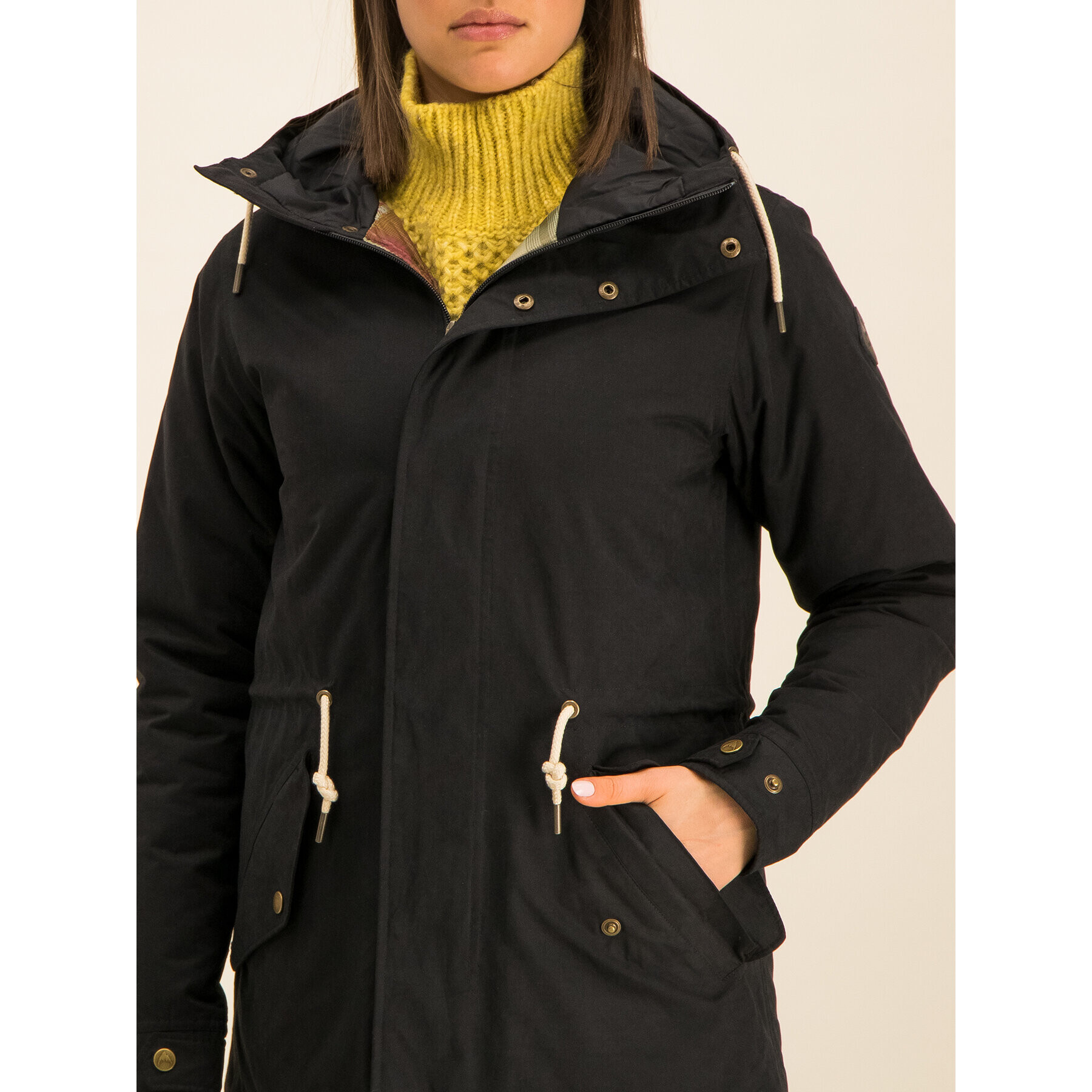 Burton Парка Sadie 21459100001 Черен Regular Fit - Pepit.bg