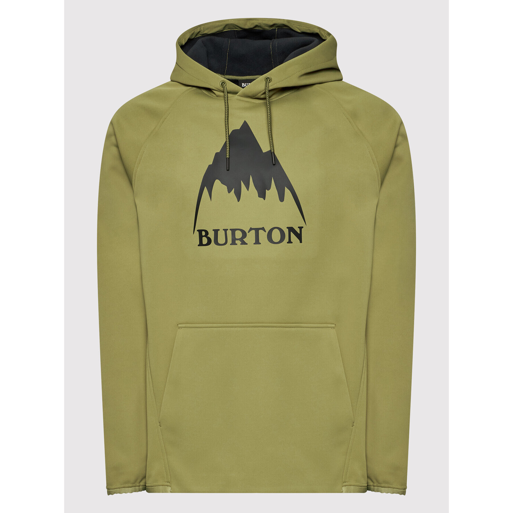 Burton Суитшърт от техническо трико Crown 22024100300 Зелен Regular Fit - Pepit.bg