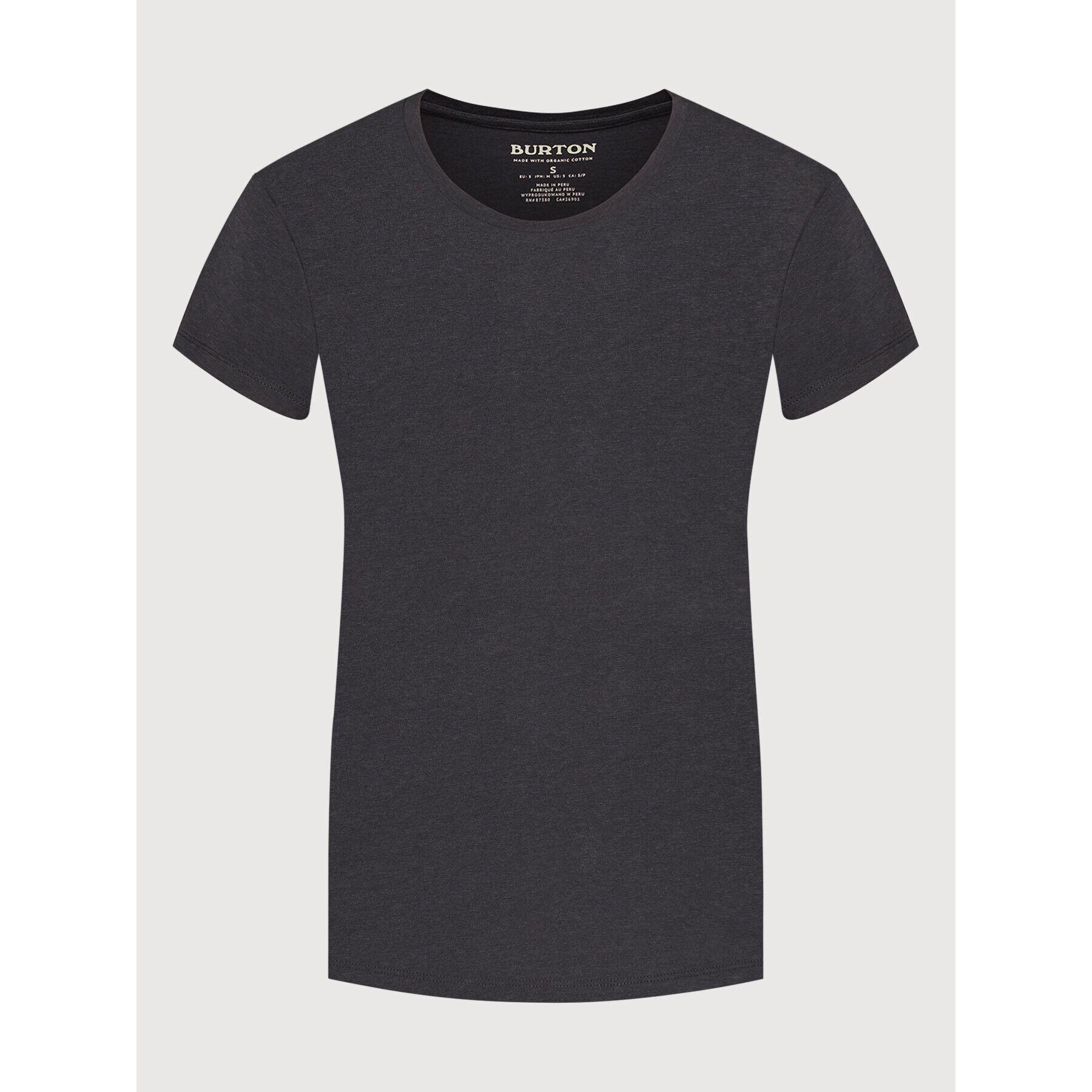 Burton Тишърт Classic 21689100001 Сив Regular Fit - Pepit.bg