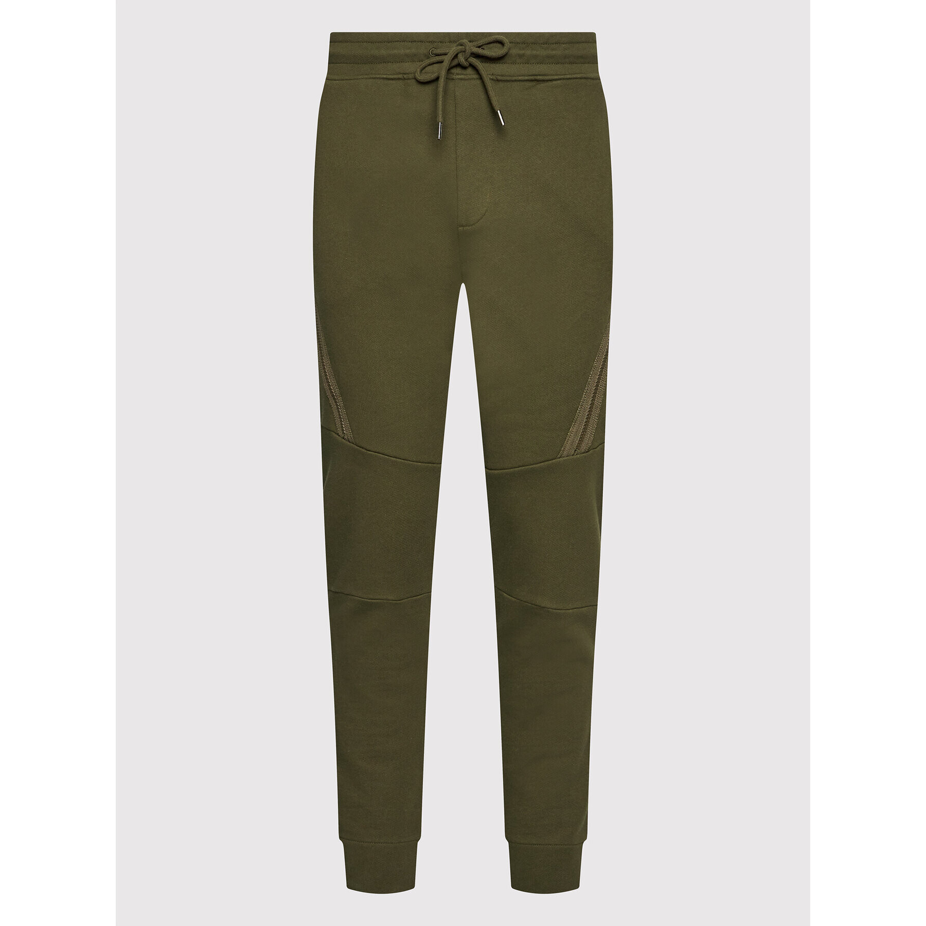 C.P. Company Долнище анцуг Diagonal Raised 12CMSP084A 005086W Зелен Regular Fit - Pepit.bg