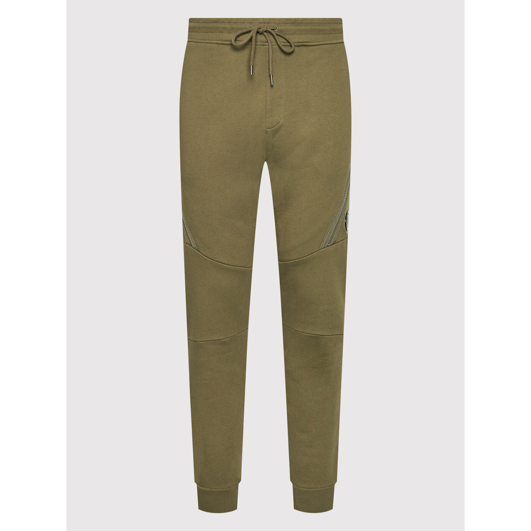 C.P. Company Долнище анцуг Diagonal Raised 11CMSP061A 005086W Зелен Regular Fit - Pepit.bg