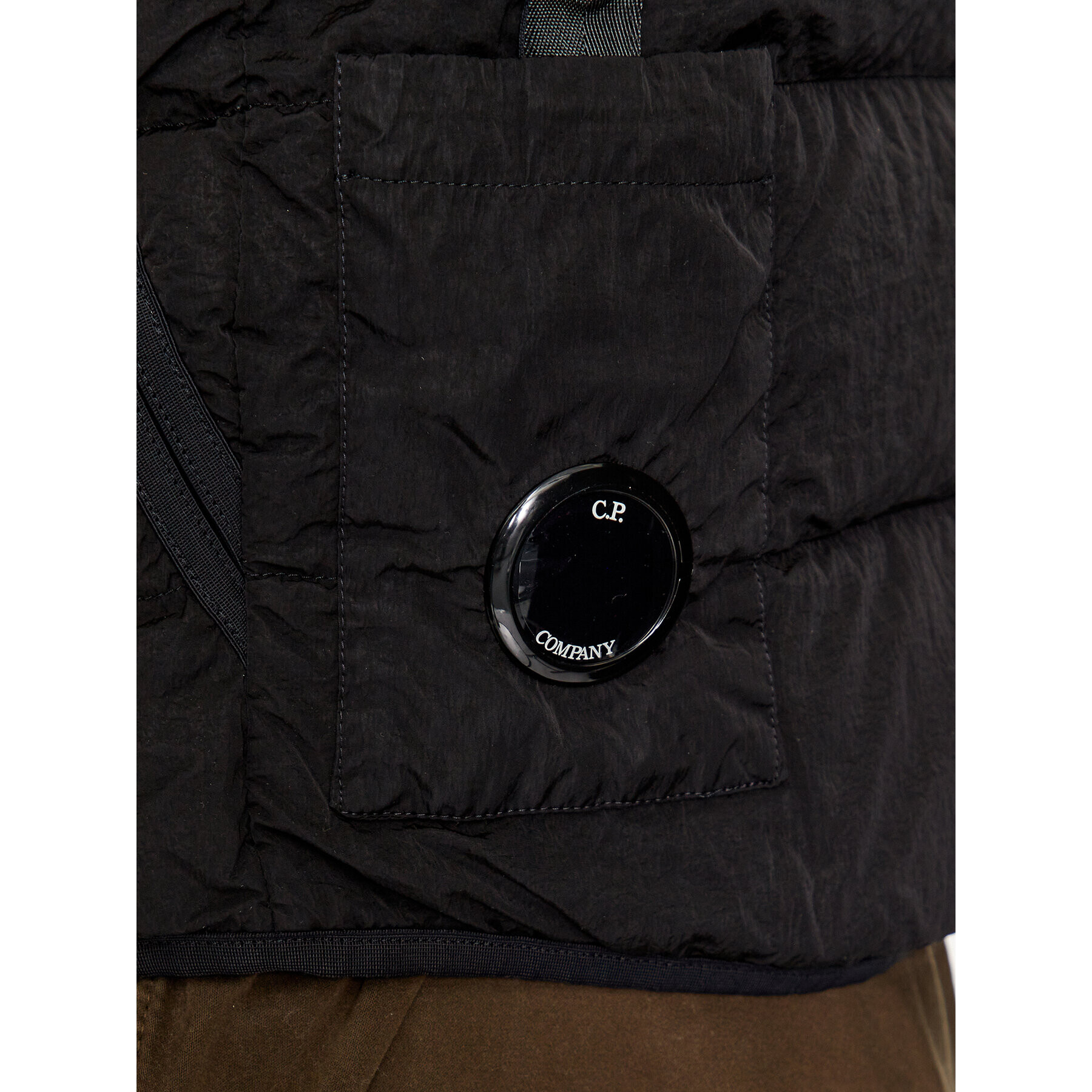 C.P. Company Елек Down Vest 15CMOW030A 006369G Черен Regular Fit - Pepit.bg