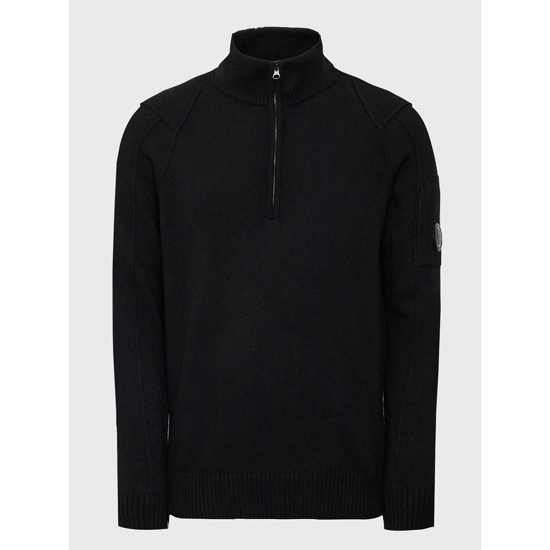 C.P. Company Пуловер 13CMKN099A 005504A Черен Regular Fit - Pepit.bg