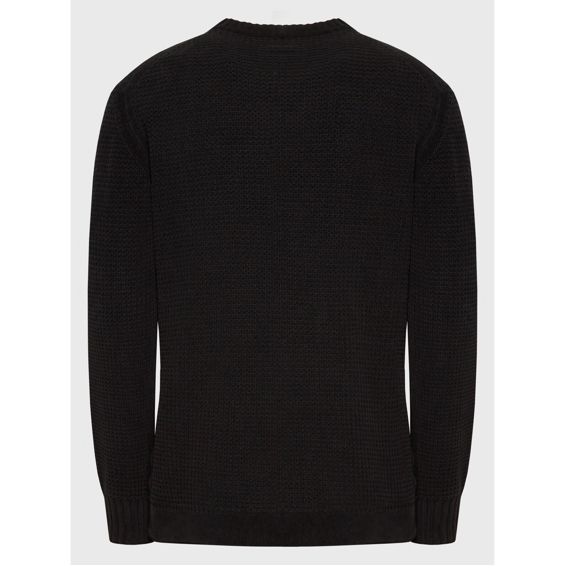 C.P. Company Пуловер Chenille 13CMKN016A 005558G Черен Regular Fit - Pepit.bg
