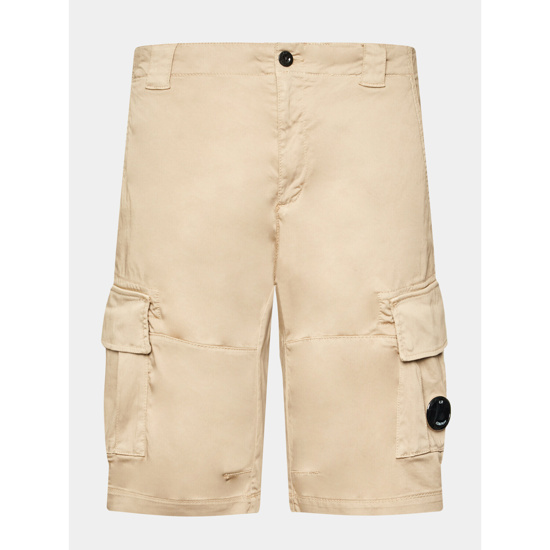 C.P. Company Шорти от плат 14CMBE116A 005694G Бежов Regular Fit - Pepit.bg