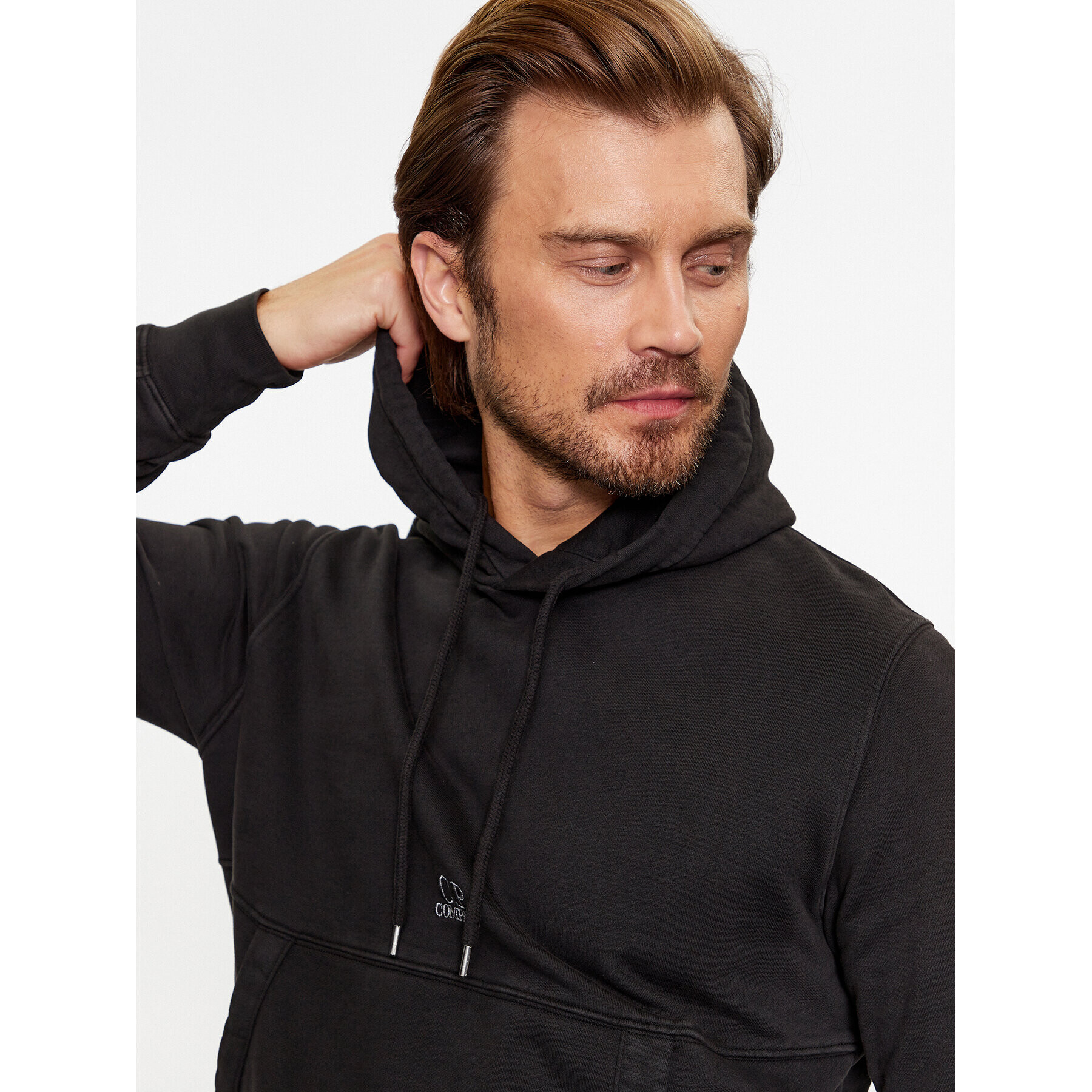 C.P. Company Суитшърт 15CMSS009B 006372G Черен Regular Fit - Pepit.bg