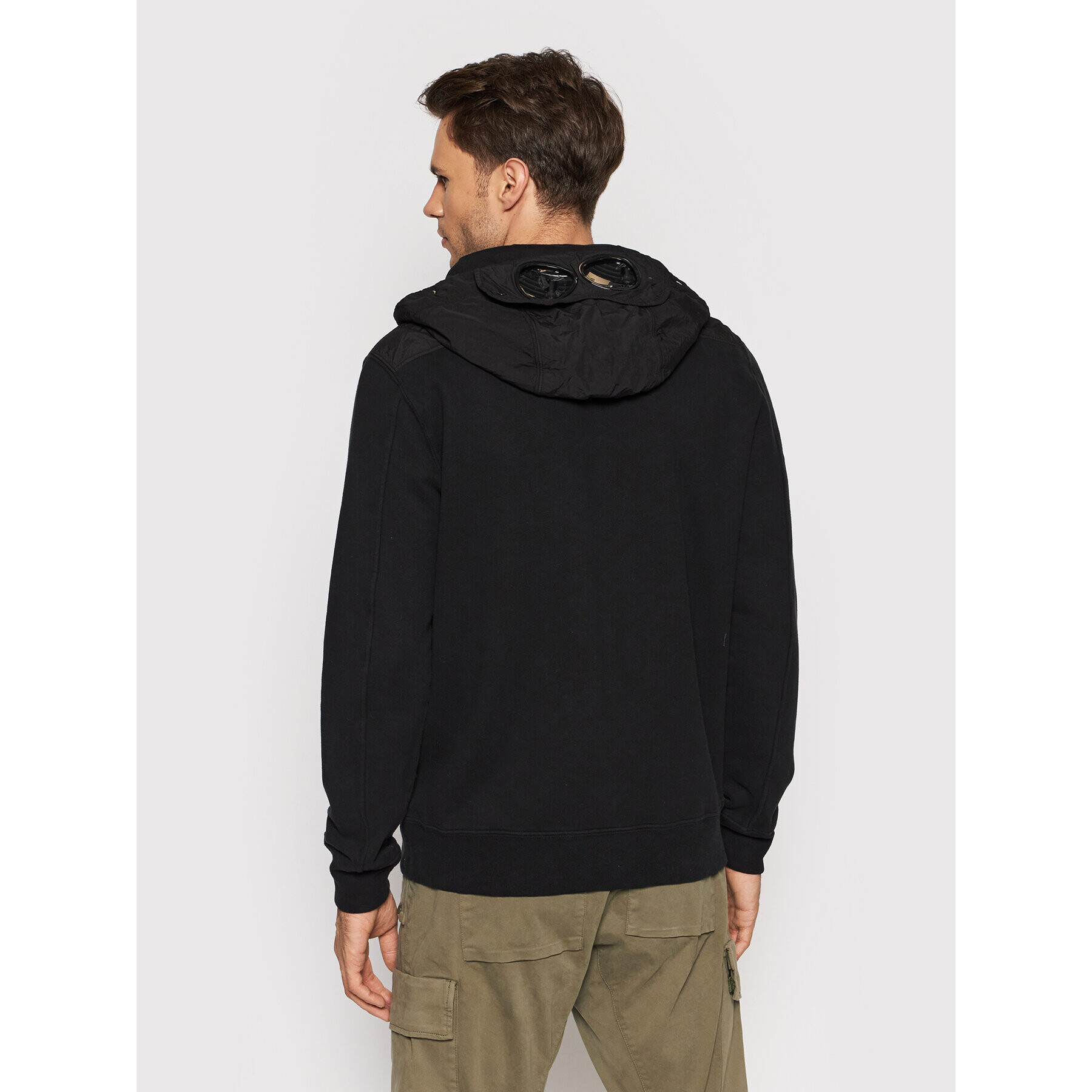 C.P. Company Суитшърт Diagonal 11CMSS281A006090M Черен Regular Fit - Pepit.bg