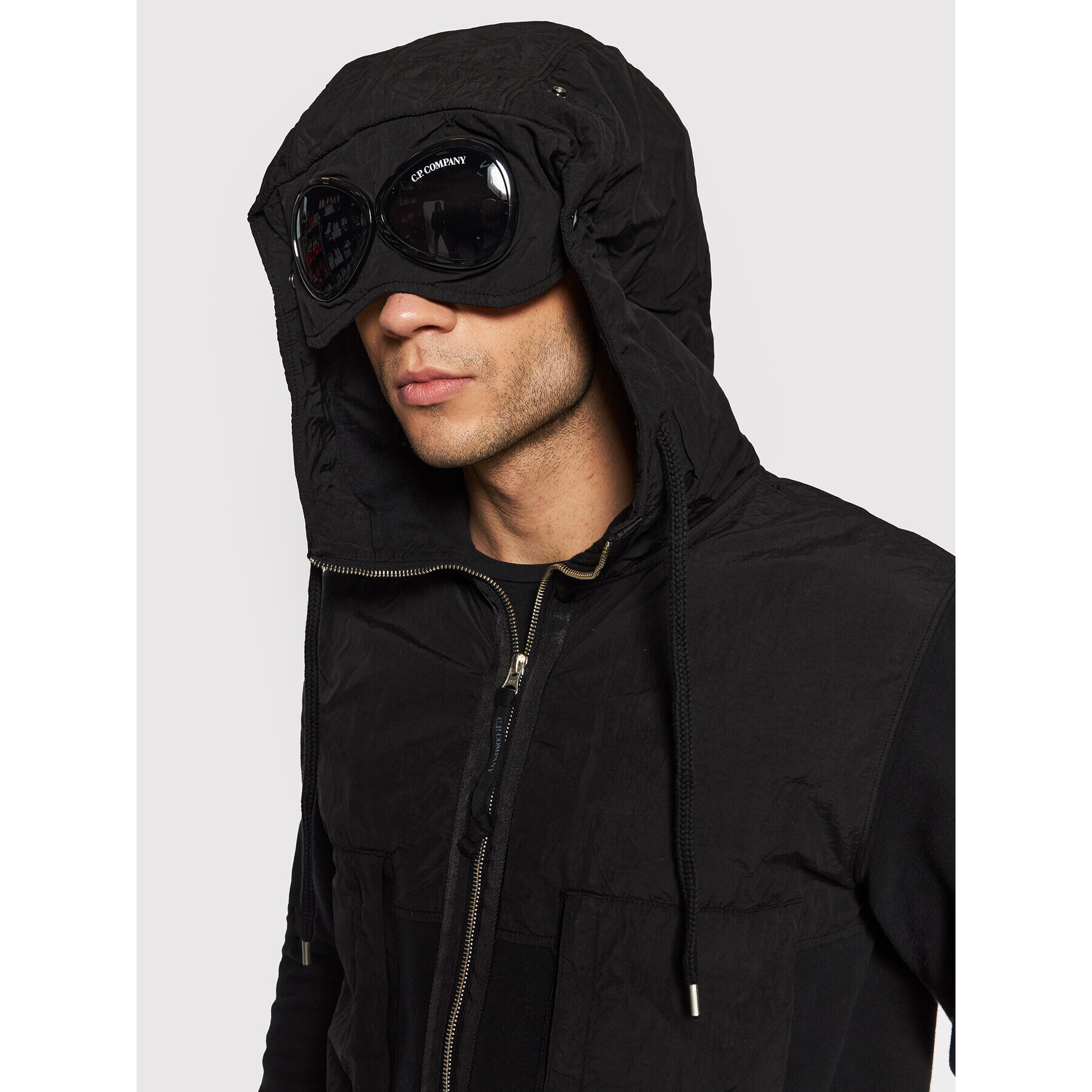 C.P. Company Суитшърт Diagonal 11CMSS281A006090M Черен Regular Fit - Pepit.bg