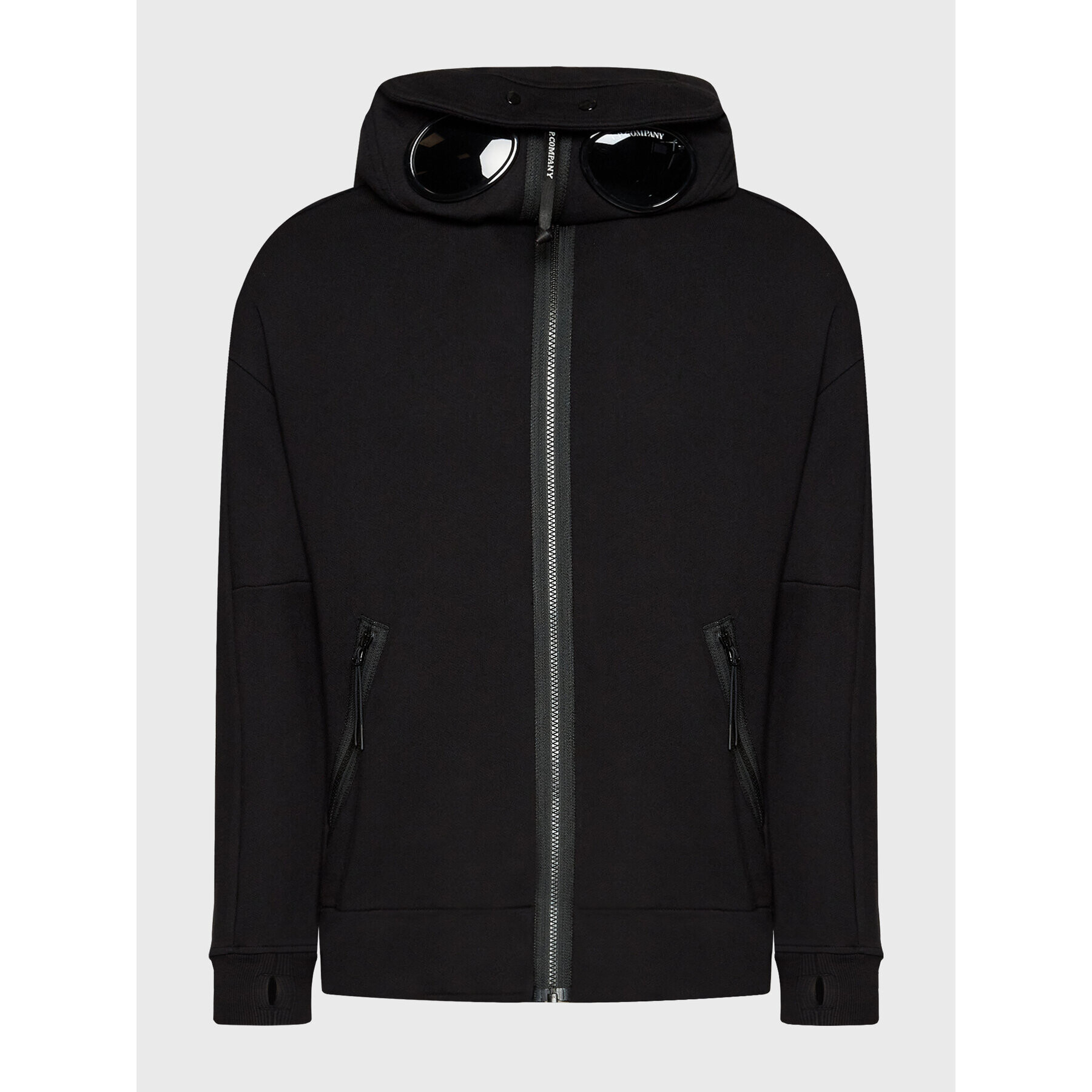 C.P. Company Суитшърт Diagonal 13CMSS062A 005086W Черен Regular Fit - Pepit.bg