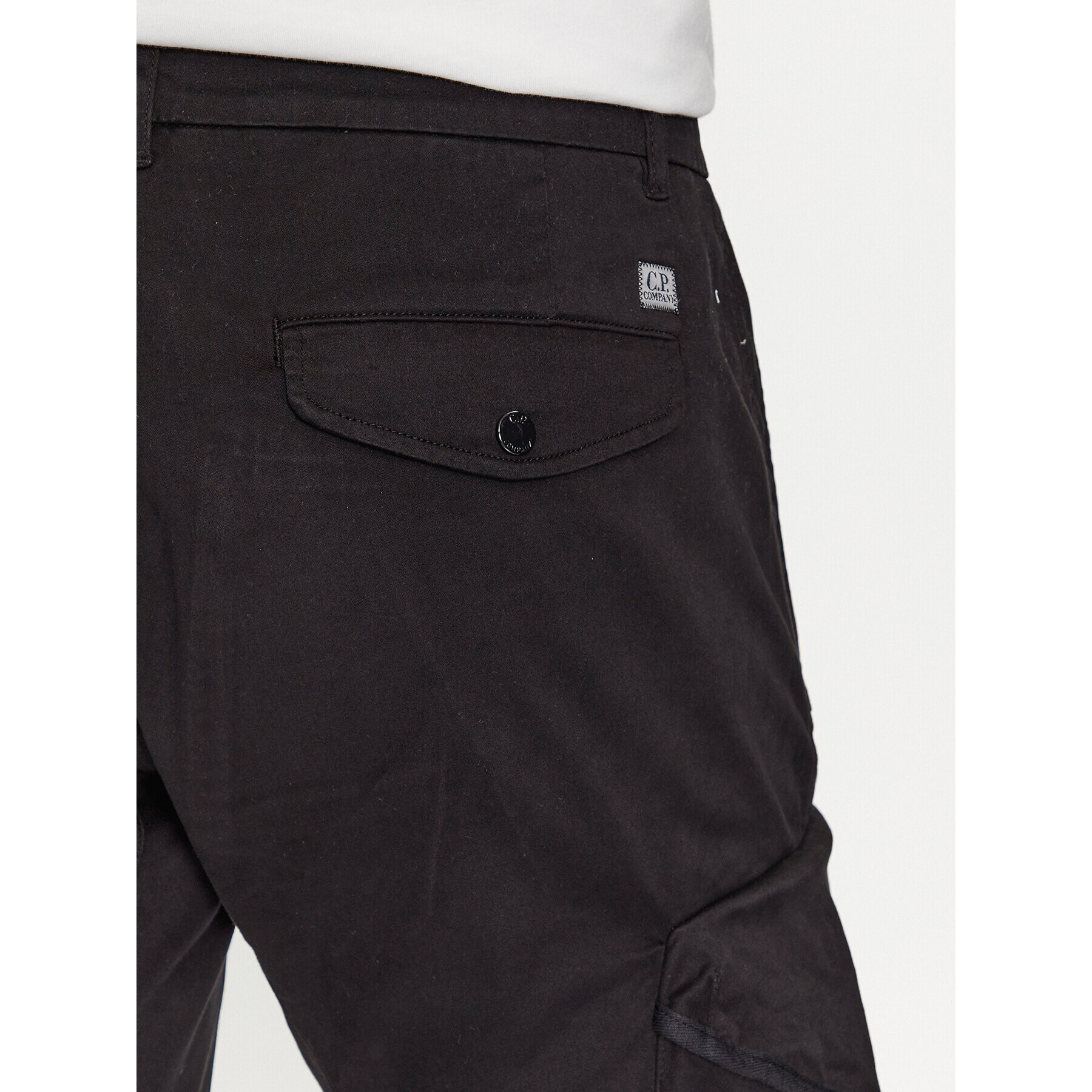 C.P. Company Текстилни панталони 15CMPA058A 005529G Черен Regular Fit - Pepit.bg