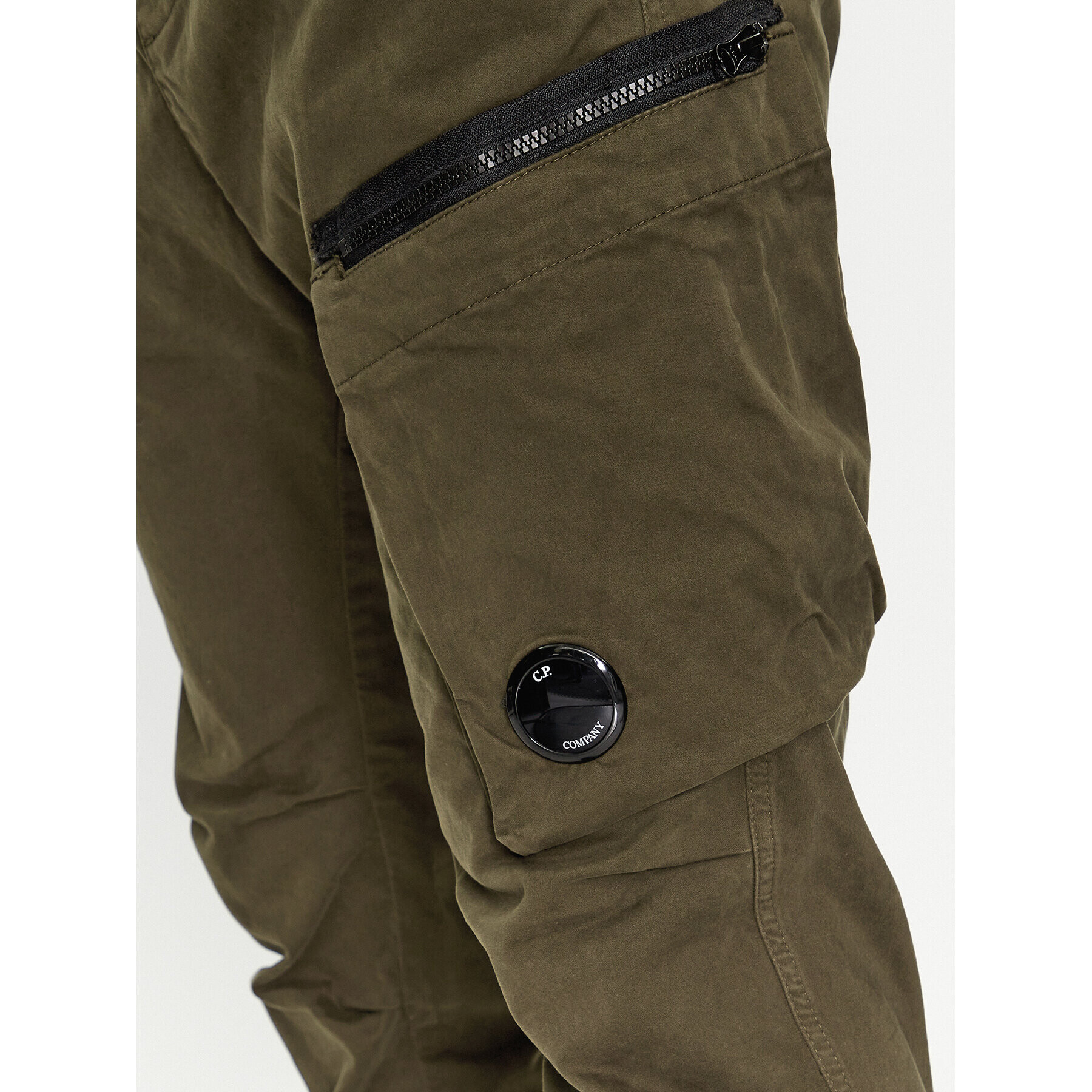 C.P. Company Текстилни панталони 15CMPA111A 005529G Зелен Regular Fit - Pepit.bg