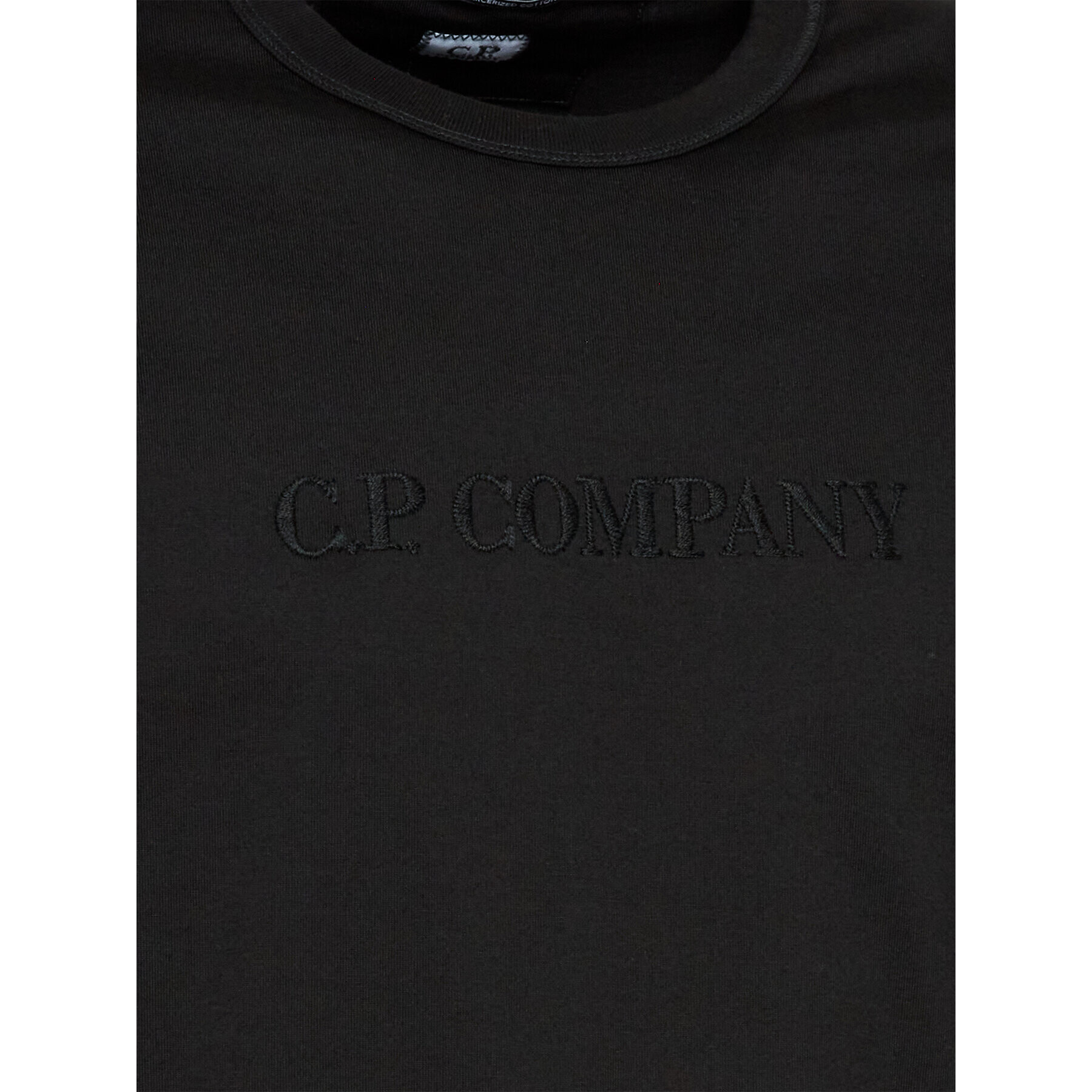 C.P. Company Тениска с дълъг ръкав 13CMTS228A 006203W Черен Regular Fit - Pepit.bg