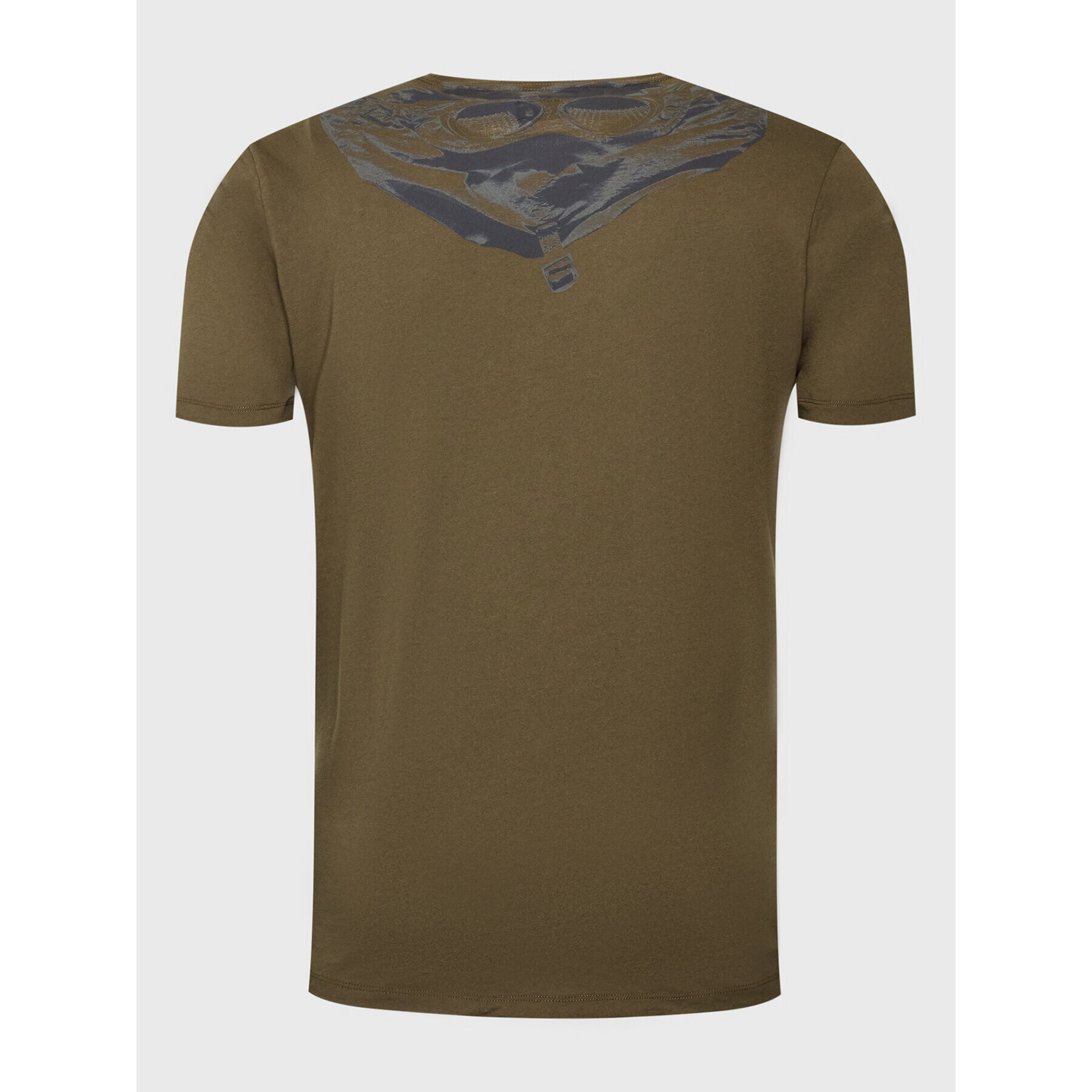 C.P. Company Тишърт 13CMTS044A005100W Зелен Regular Fit - Pepit.bg