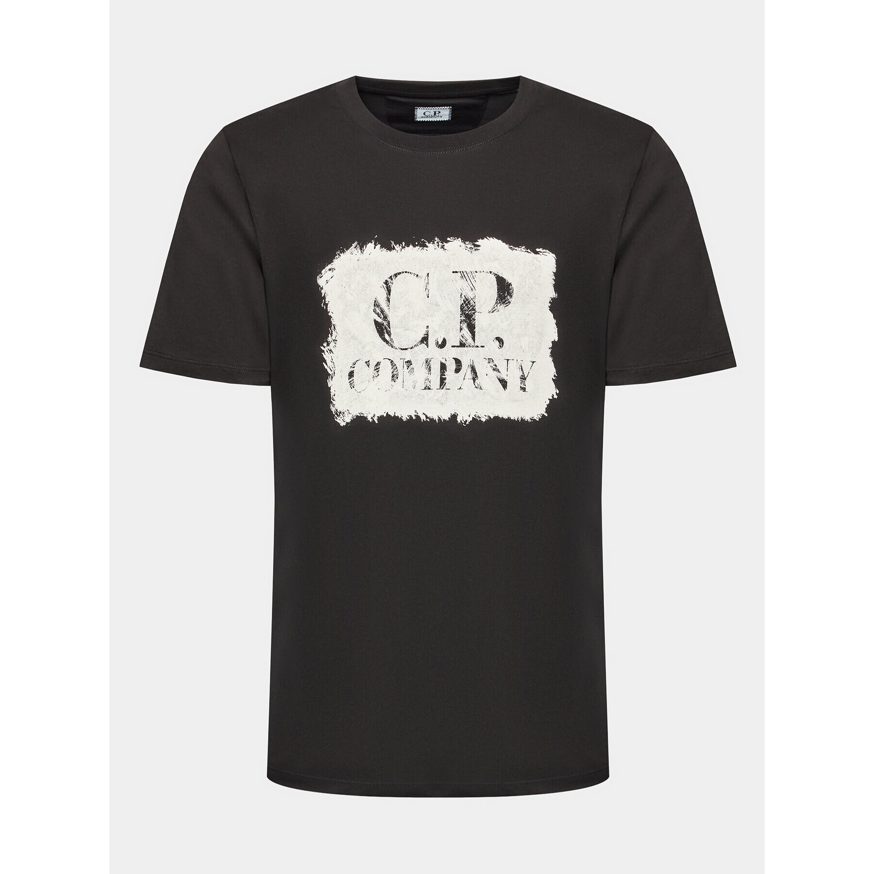 C.P. Company Тишърт 14CMTS192A 006011W Черен Regular Fit - Pepit.bg