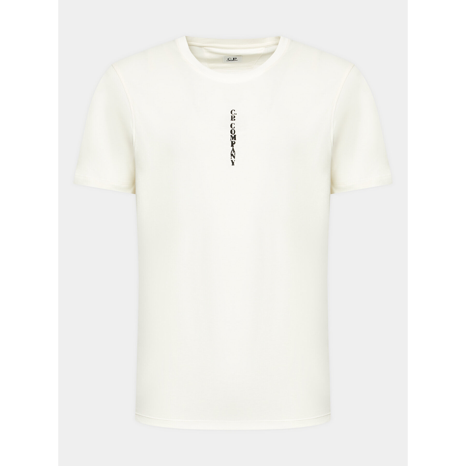 C.P. Company Тишърт 14CMTS242A 006011W Бял Regular Fit - Pepit.bg