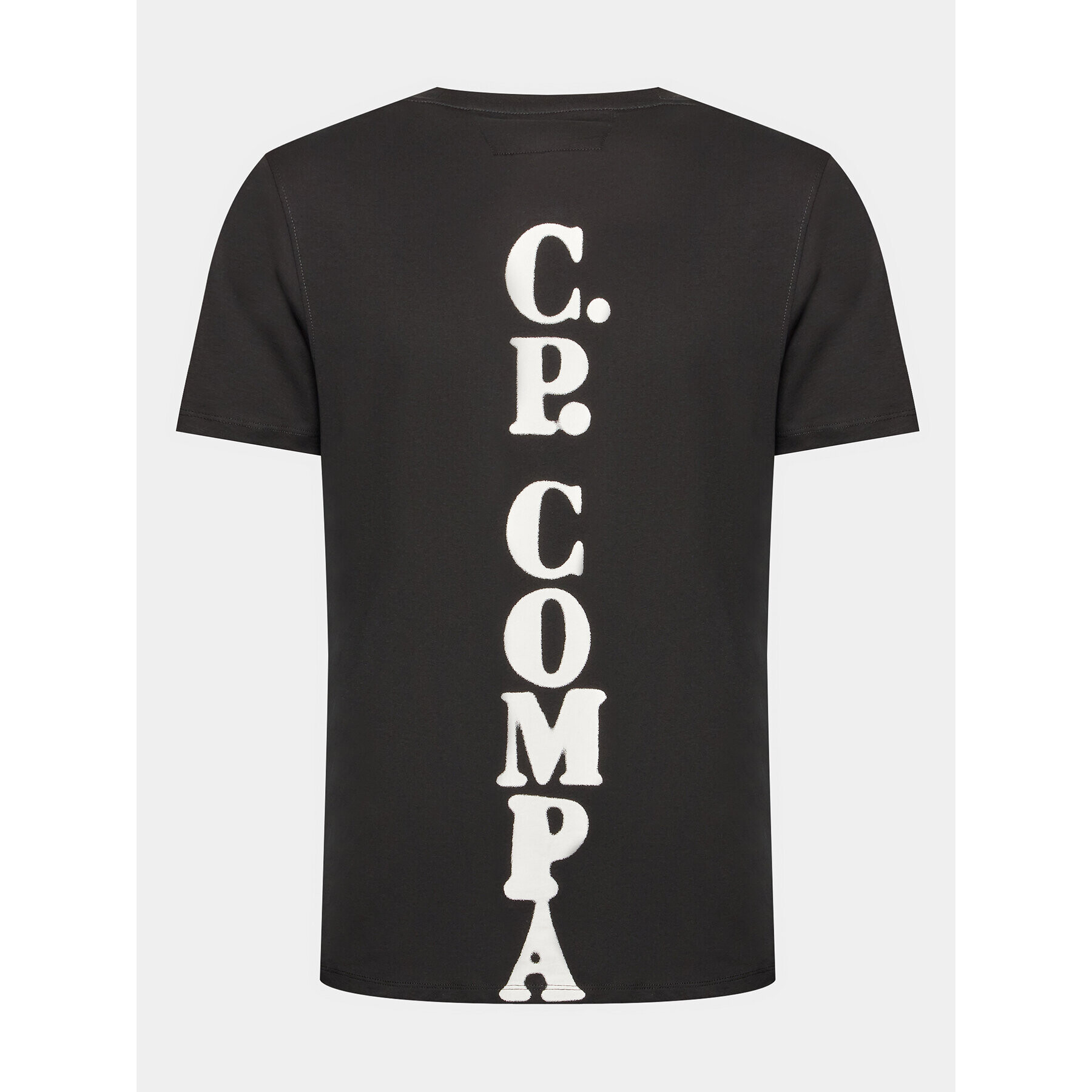 C.P. Company Тишърт 14CMTS242A 006011W Черен Regular Fit - Pepit.bg