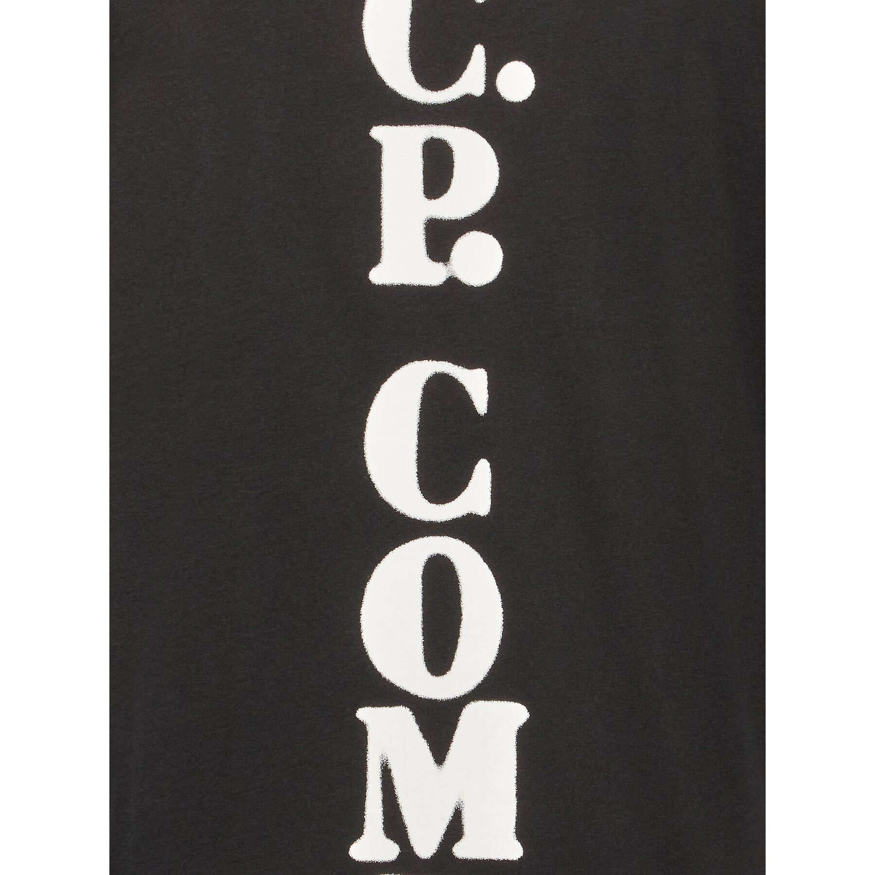 C.P. Company Тишърт 14CMTS242A 006011W Черен Regular Fit - Pepit.bg