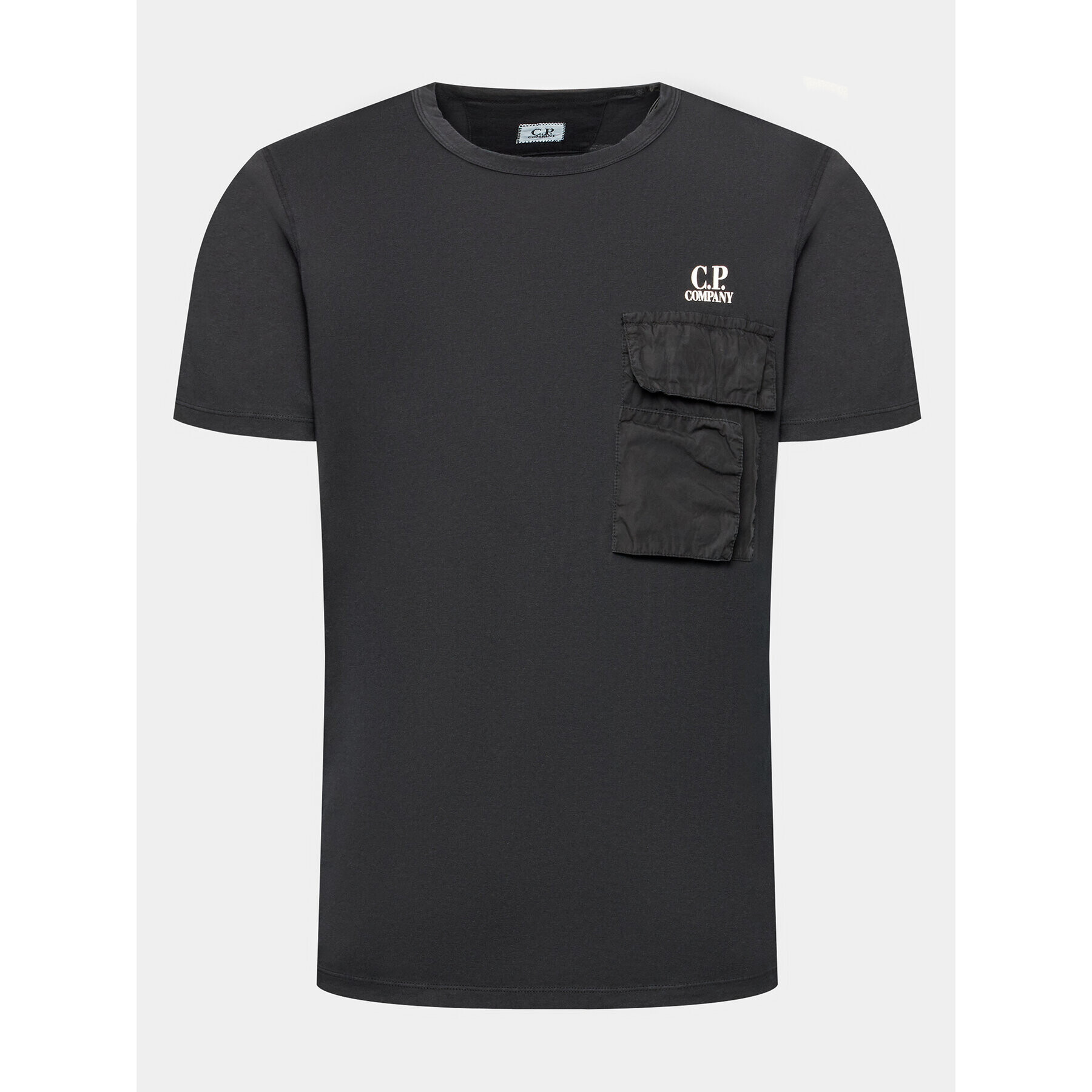 C.P. Company Тишърт 14CMTS315A 005697G Черен Regular Fit - Pepit.bg