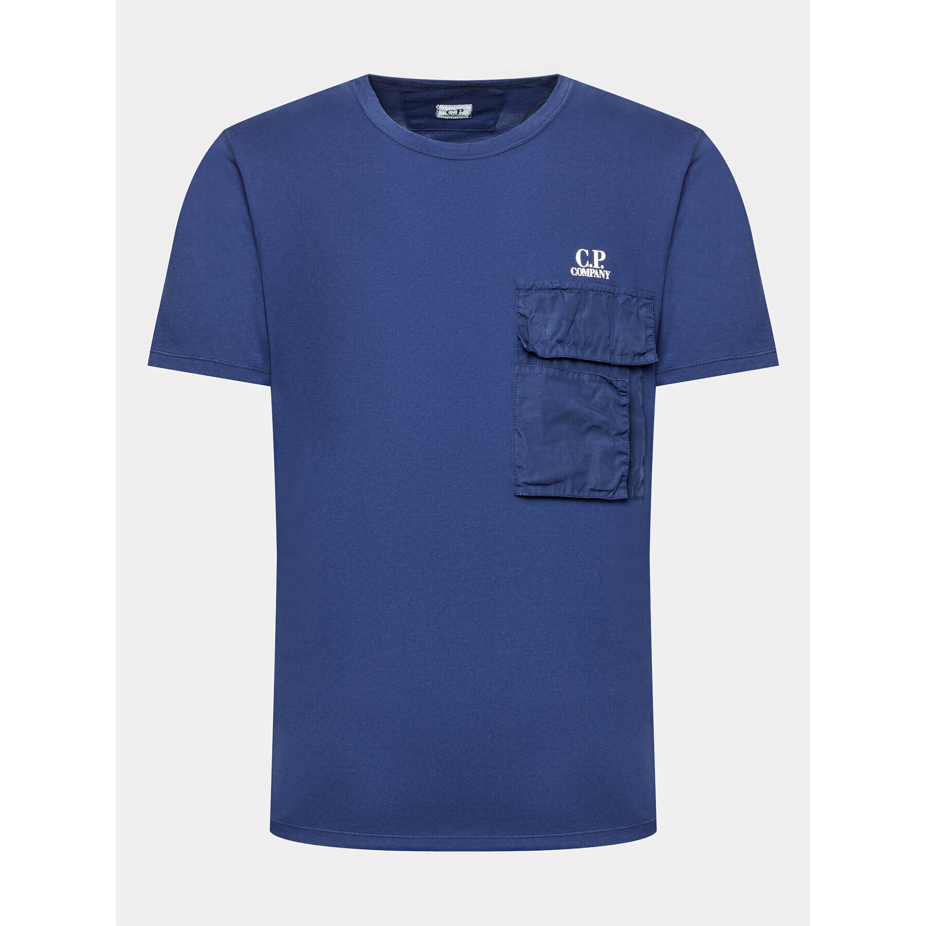 C.P. Company Тишърт 14CMTS315A 005697G Тъмносин Regular Fit - Pepit.bg