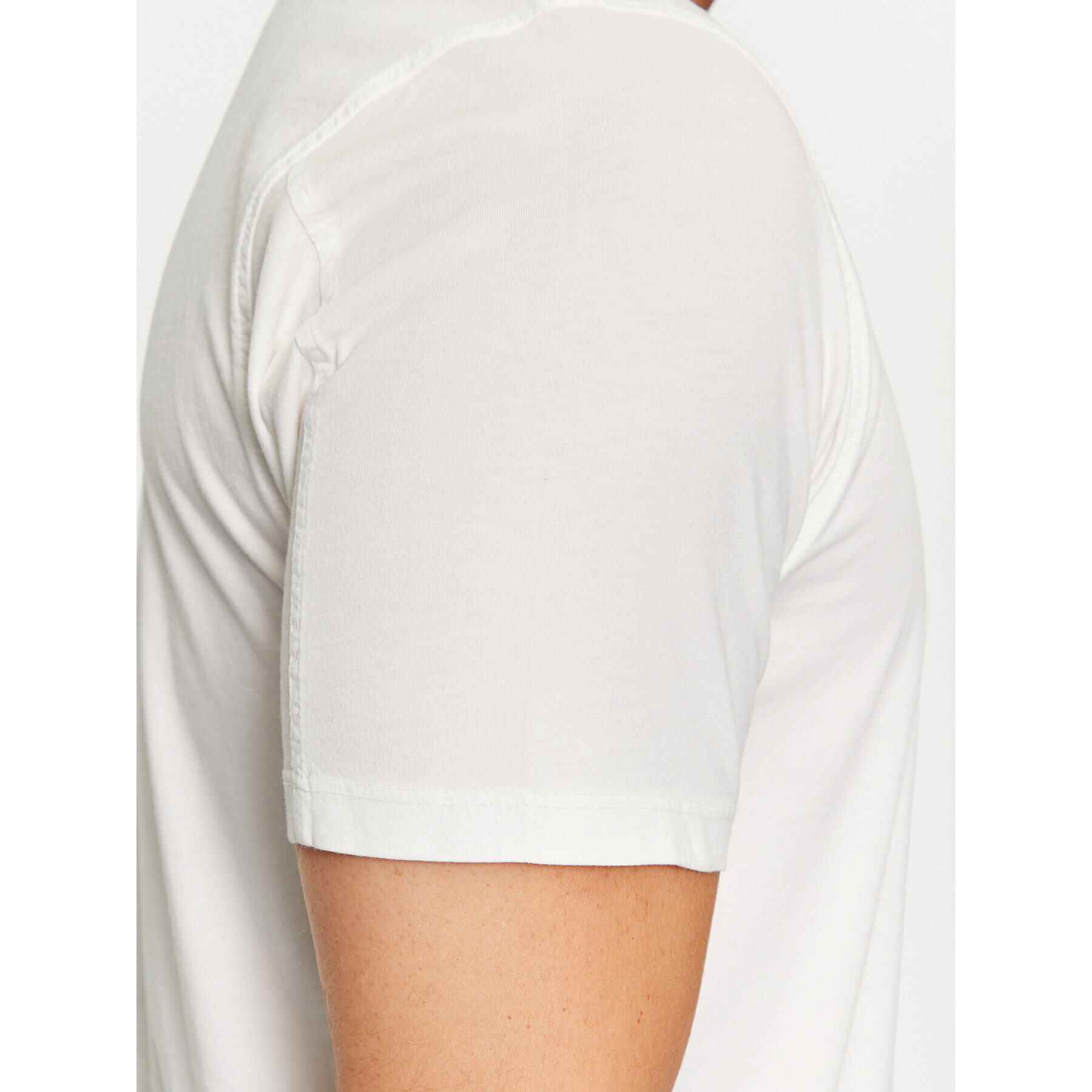C.P. Company Тишърт 15CMTS107A 005431G Екрю Regular Fit - Pepit.bg