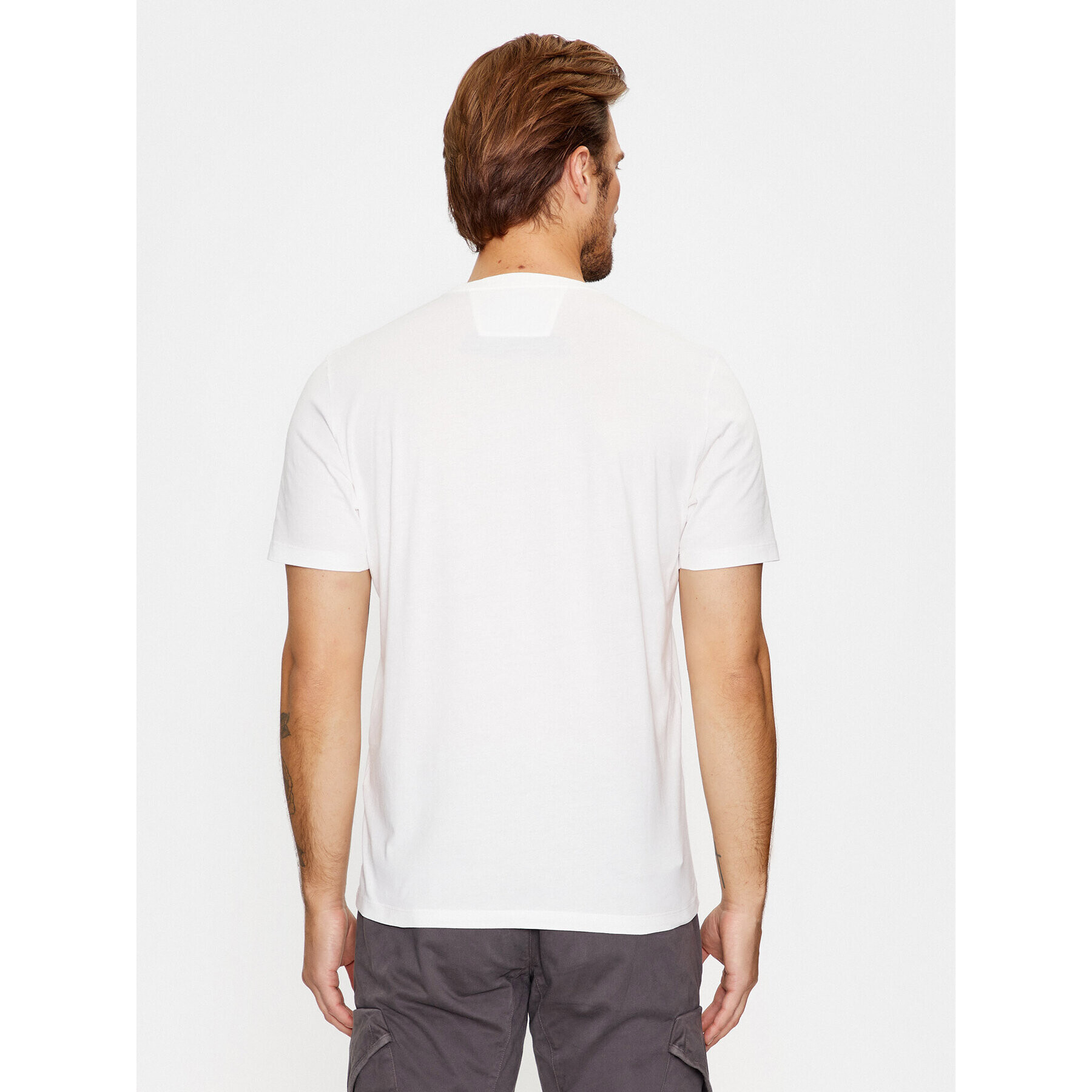 C.P. Company Тишърт 15CMTS140A 005100W Бял Regular Fit - Pepit.bg