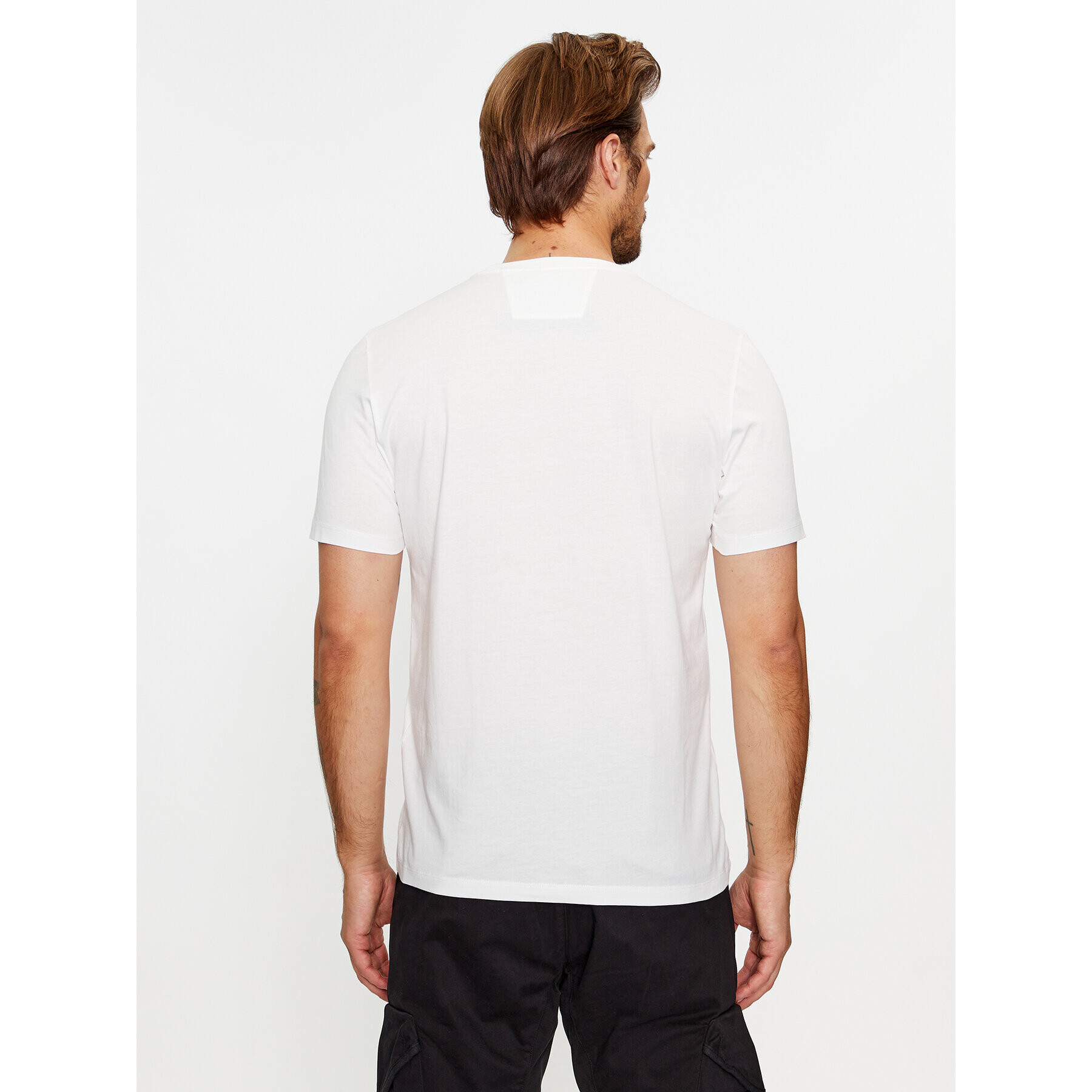 C.P. Company Тишърт 15CMTS238A 005100W Бял Regular Fit - Pepit.bg