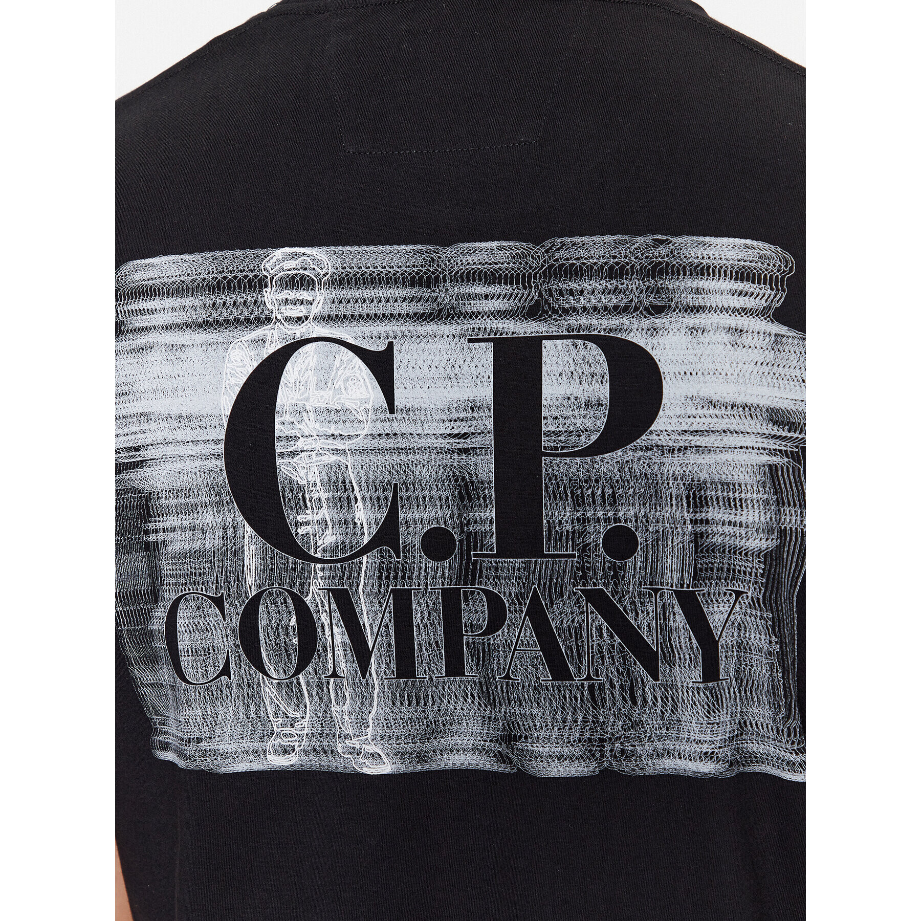 C.P. Company Тишърт 15CMTS243A006586W Черен Regular Fit - Pepit.bg