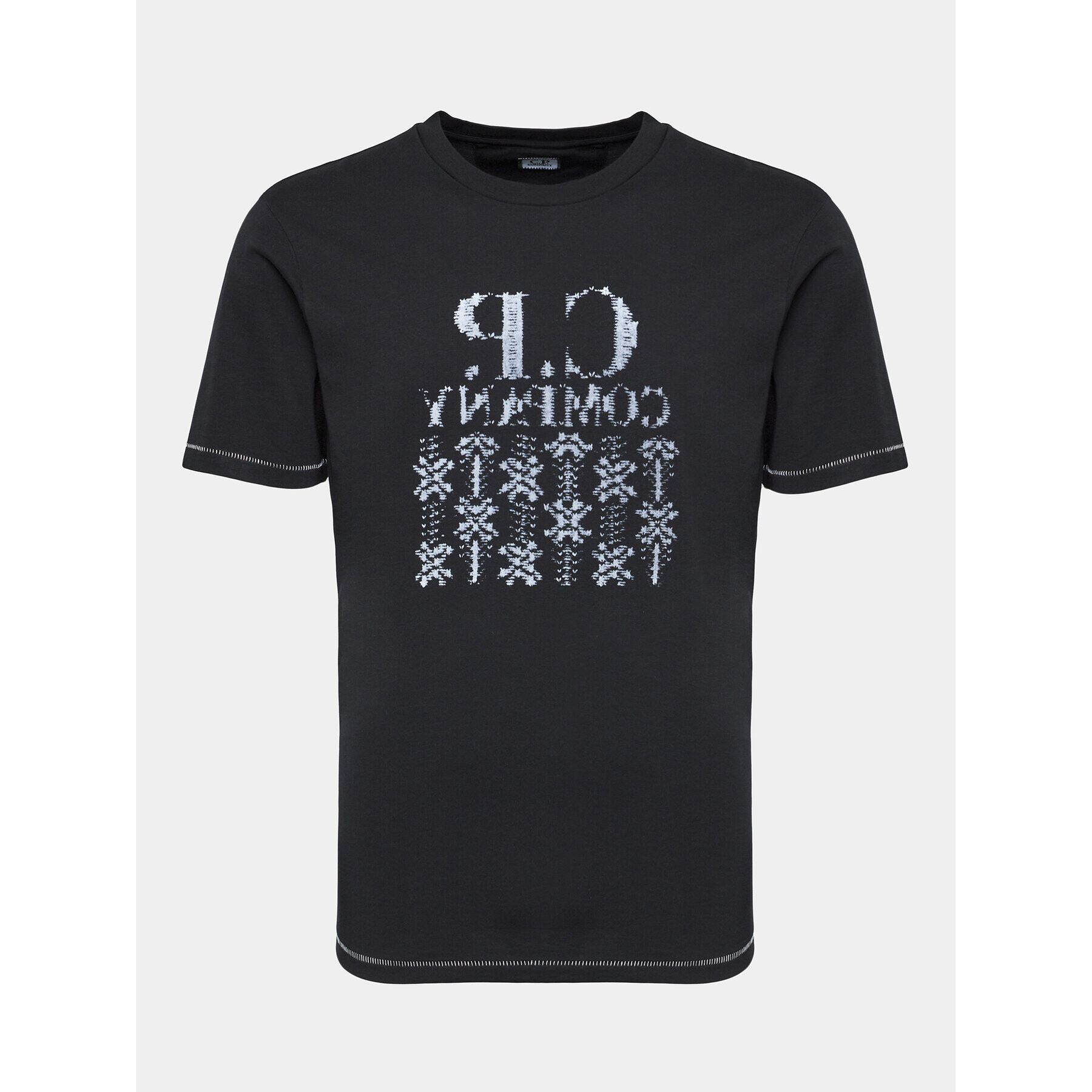 C.P. Company Тишърт 15CMTS355A 005431G Черен Regular Fit - Pepit.bg