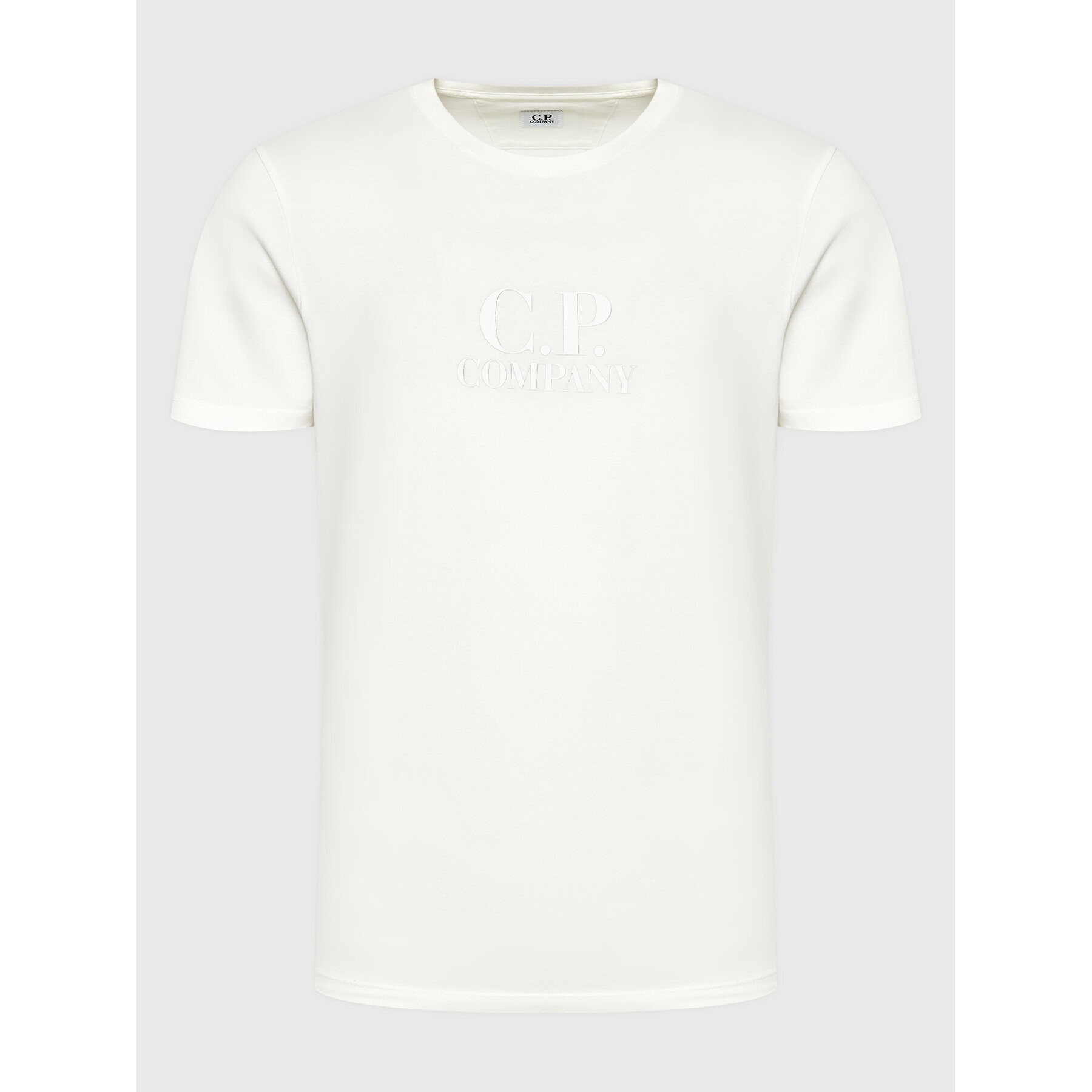 C.P. Company Тишърт 30/1 13CMTS119A 005100W Бял Regular Fit - Pepit.bg