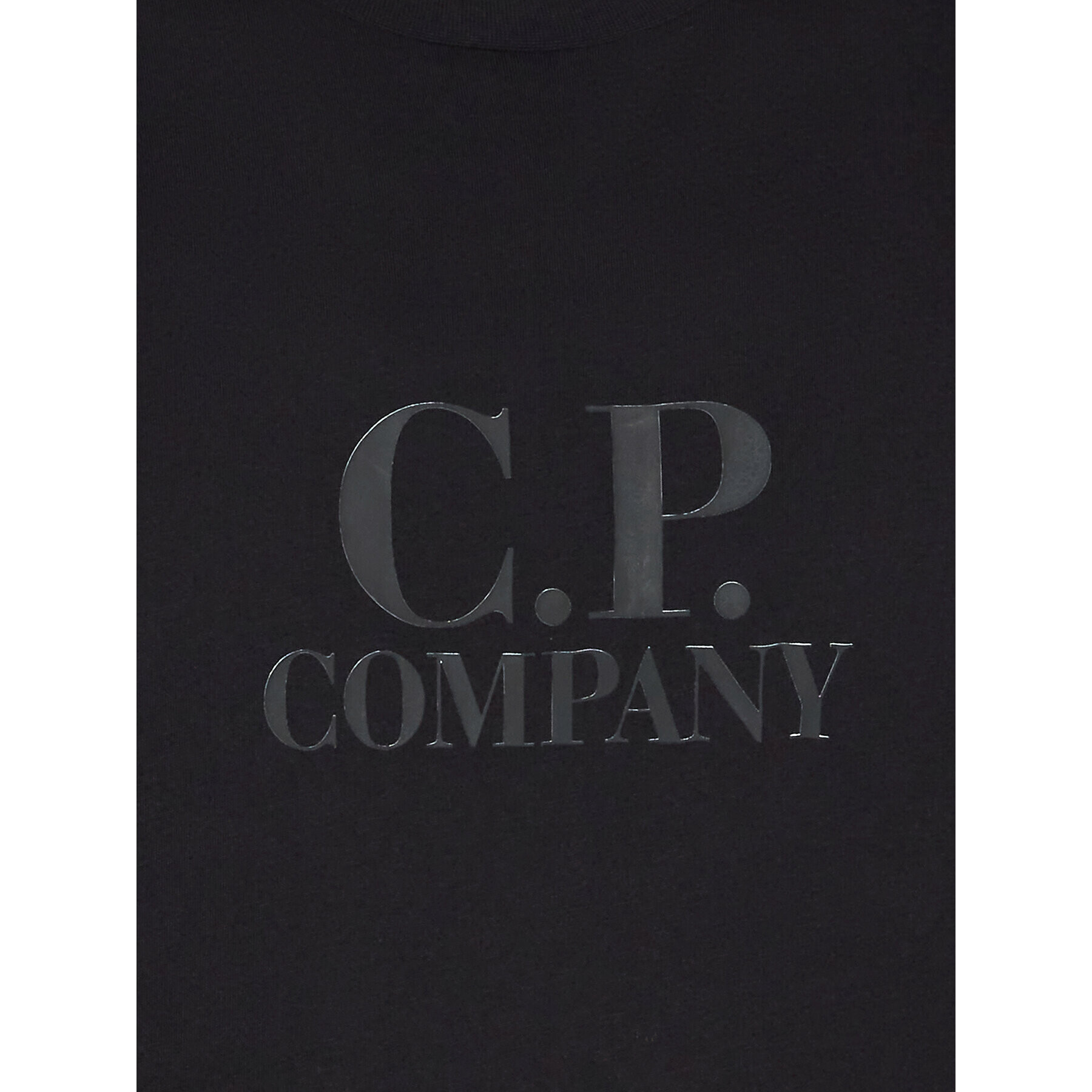 C.P. Company Тишърт 30/1 13CMTS119A 005100W Черен Regular Fit - Pepit.bg