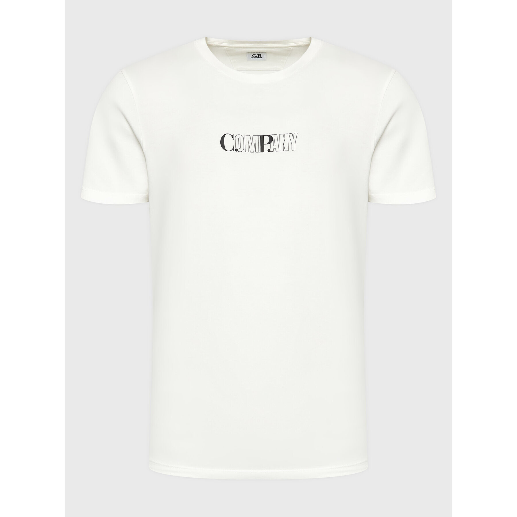 C.P. Company Тишърт 30/1 13CMTS144A 005100W Бял Regular Fit - Pepit.bg