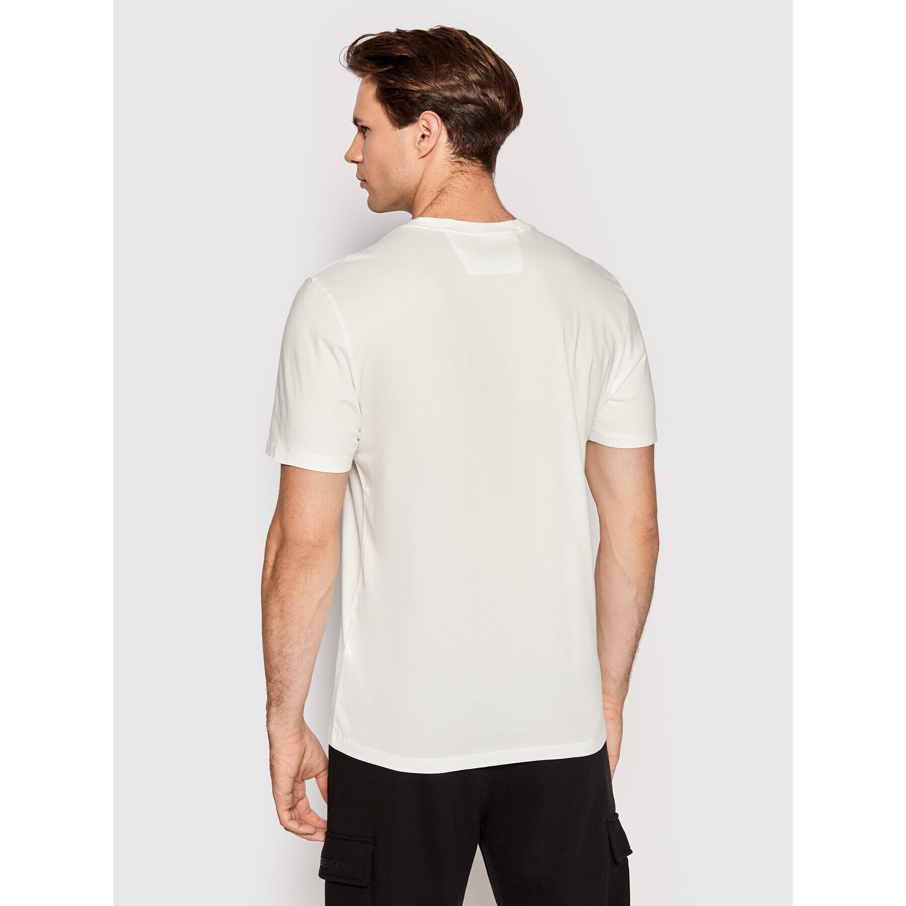 C.P. Company Тишърт Sailor 12CMTS049A 005100W Бял Regular Fit - Pepit.bg