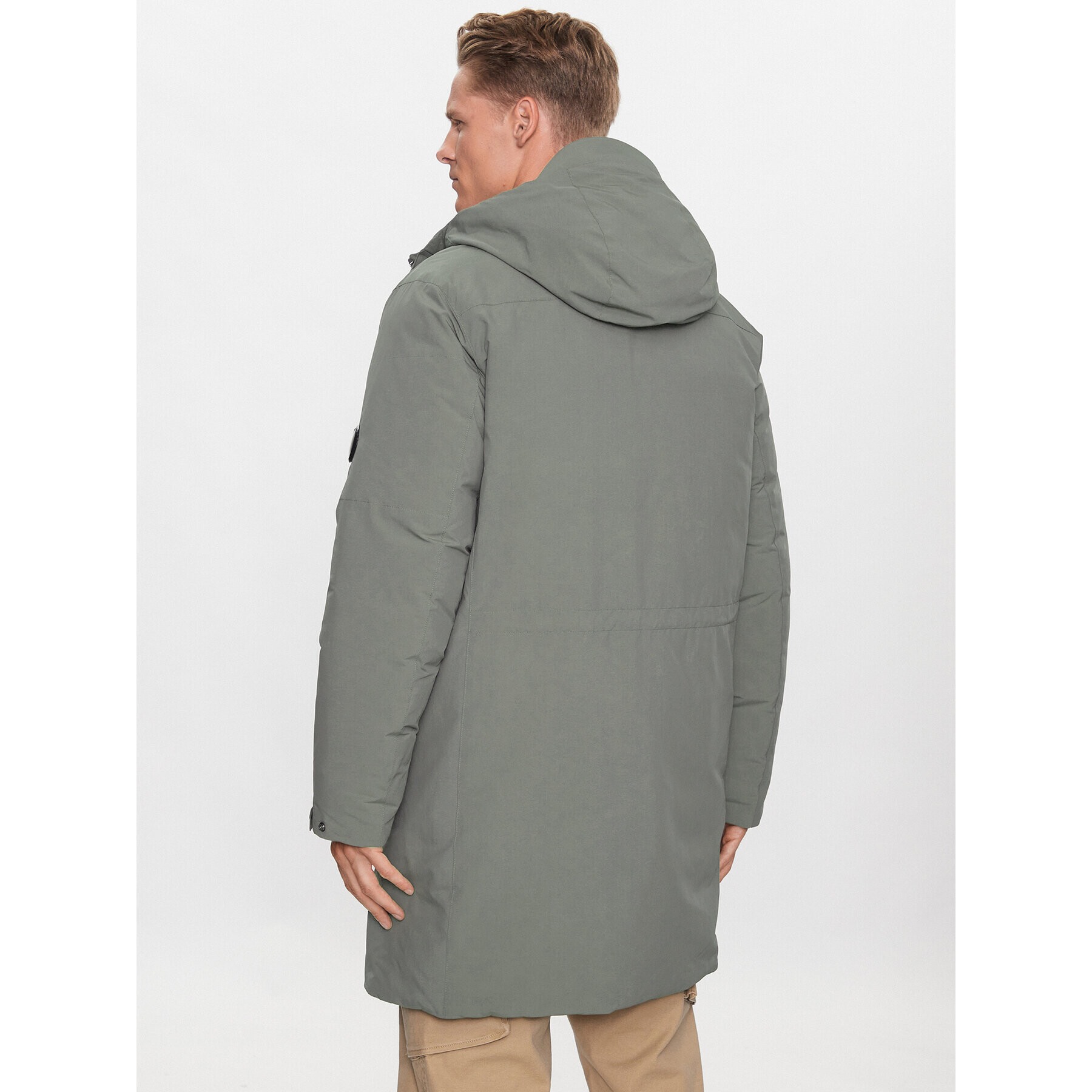 C.P. Company Зимно яке Micro-M 13CMOW167 A006355A Зелен Regular Fit - Pepit.bg
