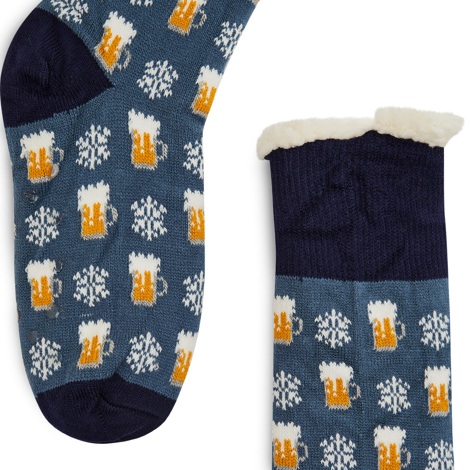 Cabaïa Чорапи дълги мъжки Biere Noel SOKFW2122 Син - Pepit.bg